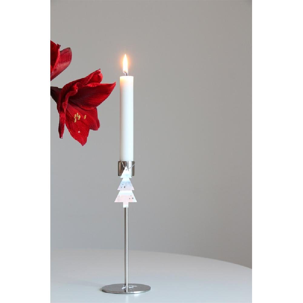 Edelstahl Design Kerzenleuchter Cooee Candlestick Kerzenhalter (21cm)