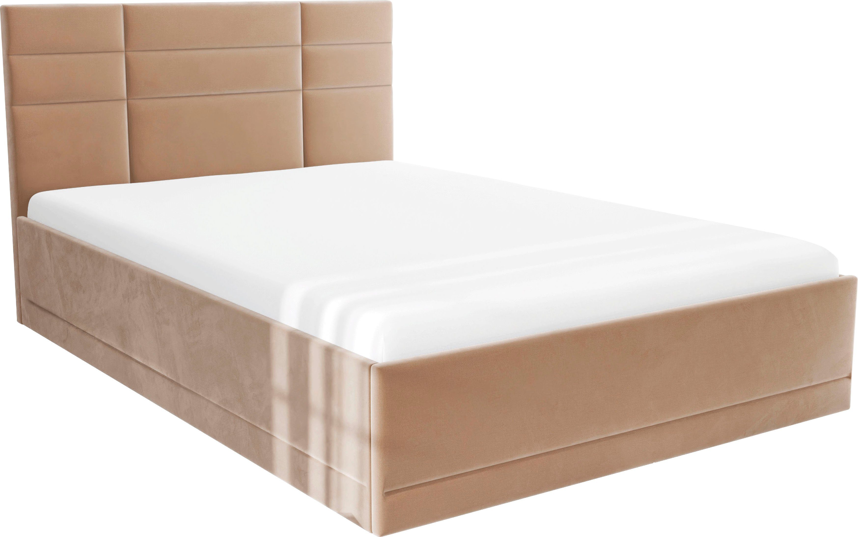 Westfalia Schlafkomfort Polsterbett "Prag" 3 Matraztenarten wählbar, mit un günstig online kaufen