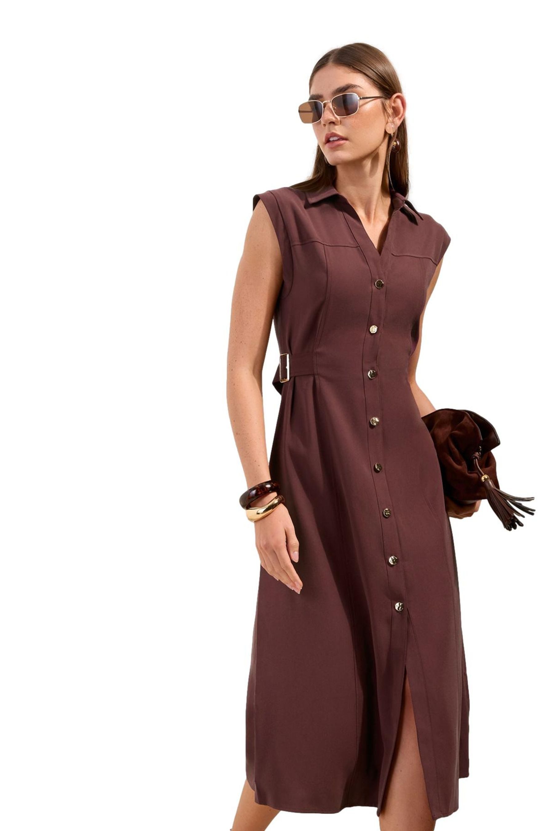 Friends Like These Hemdblusenkleid Friends Like These Utility-Hemdkleid, Regular (1-tlg)