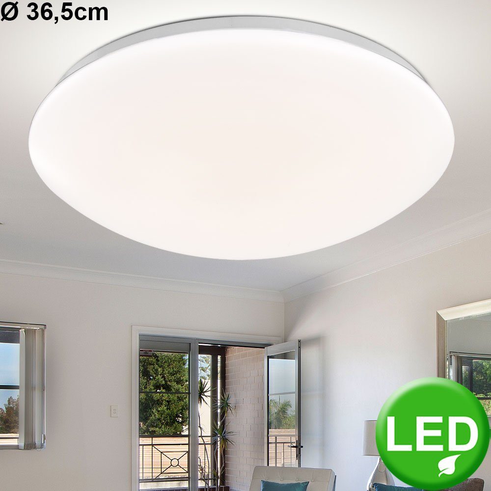 etc-shop LED Deckenleuchte, Leuchtmittel inklusive, Warmweiß, LED 18W Büro Deckenleuchte Licht Wohnraum Esszimmer Deckenlampe