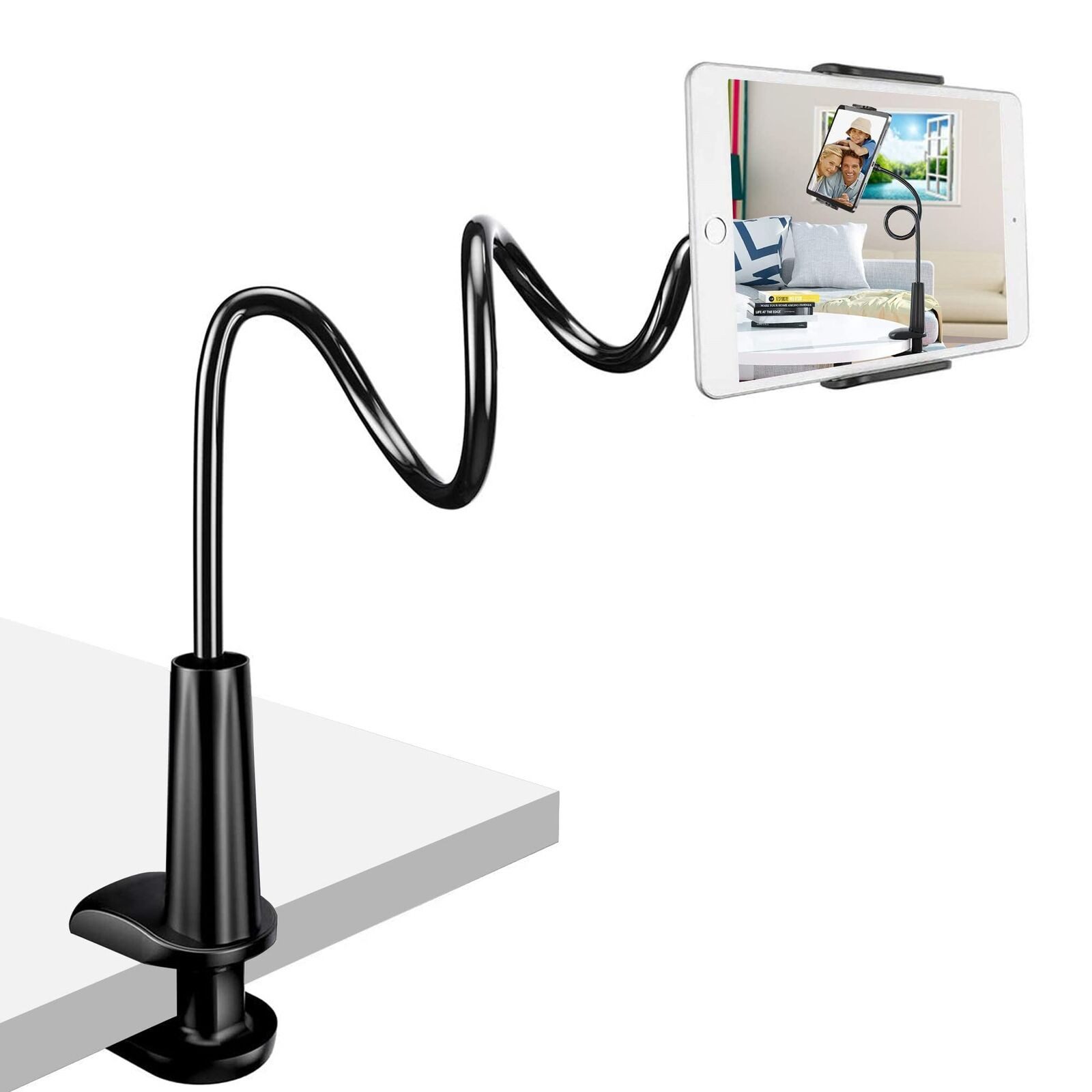 Youyijia Tablet-Halterung Flexible Gooseneck Arm Holder in Bed with 360° Rotation