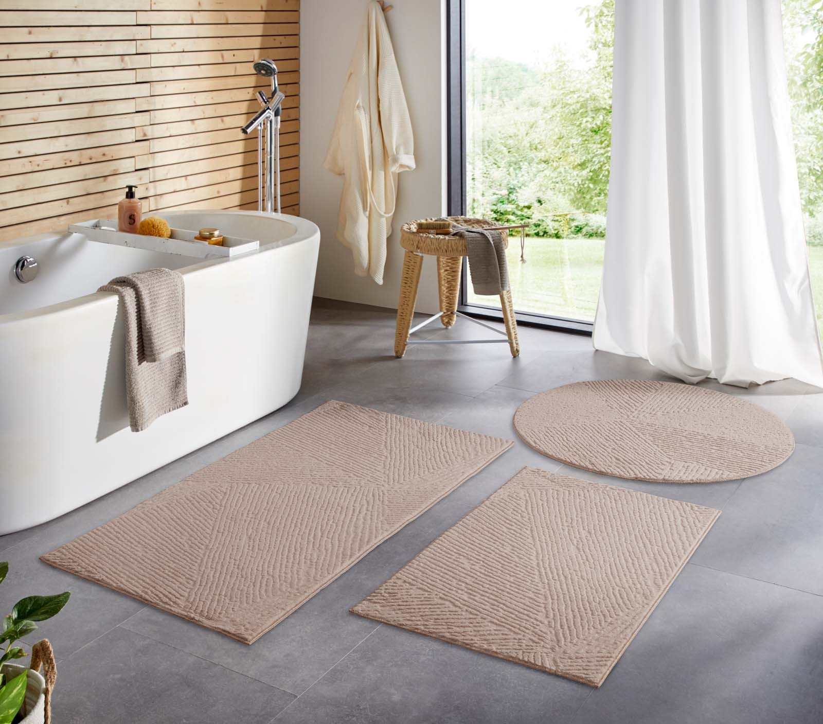 TaCa Home Teppich Kurzflor Teppich Hasenfell Optik, rechteckig, Höhe: 10 mm, Wohnzimmer, Kinderzimmer, Esszimmer, Fresco Beige - 50 x 80 cm – Bild 2 von 5