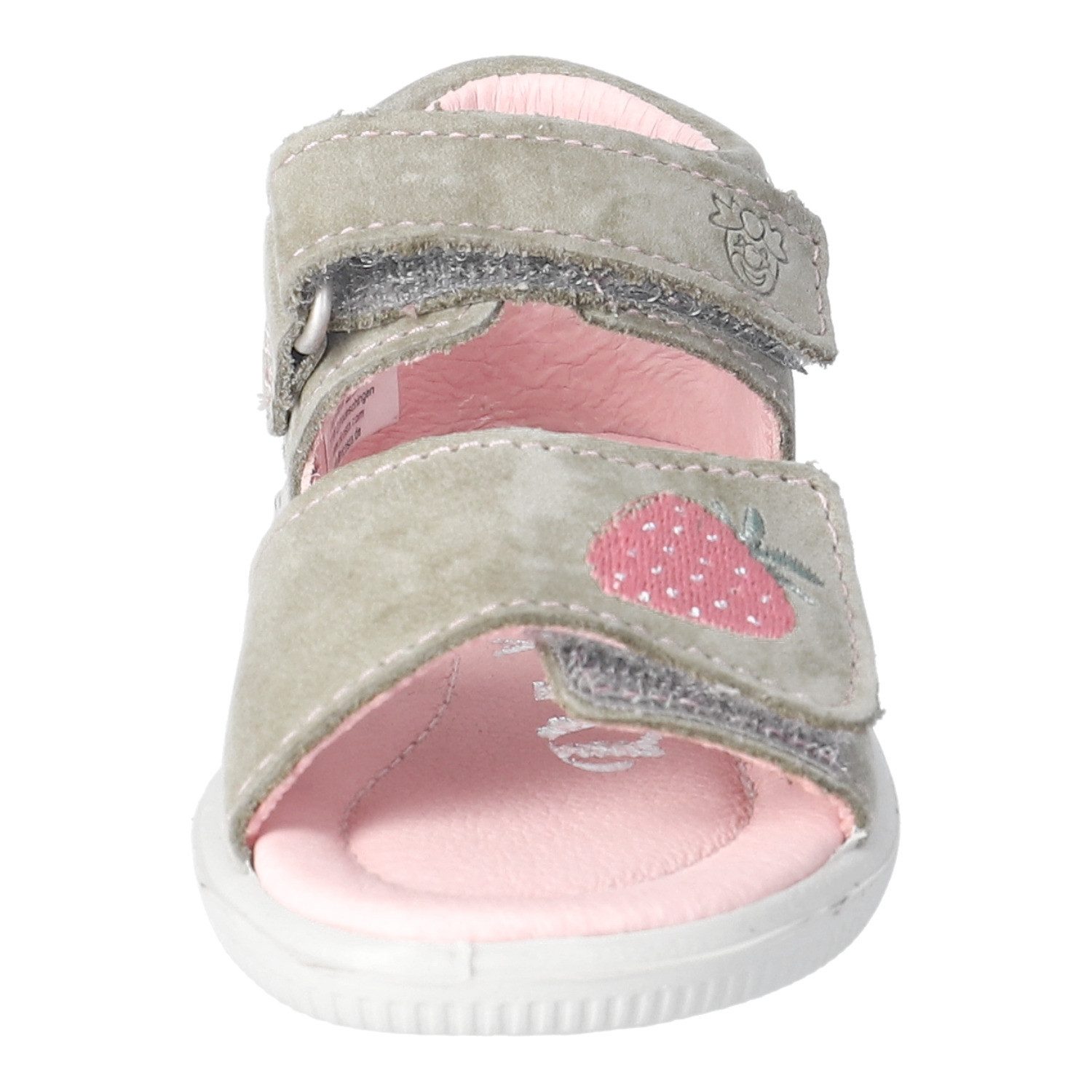 PEPINO by RICOSTA Mimi WMS: mittel Lauflernschuh Sandalette mit Klett und Stickerei, Größenschablone zum Download