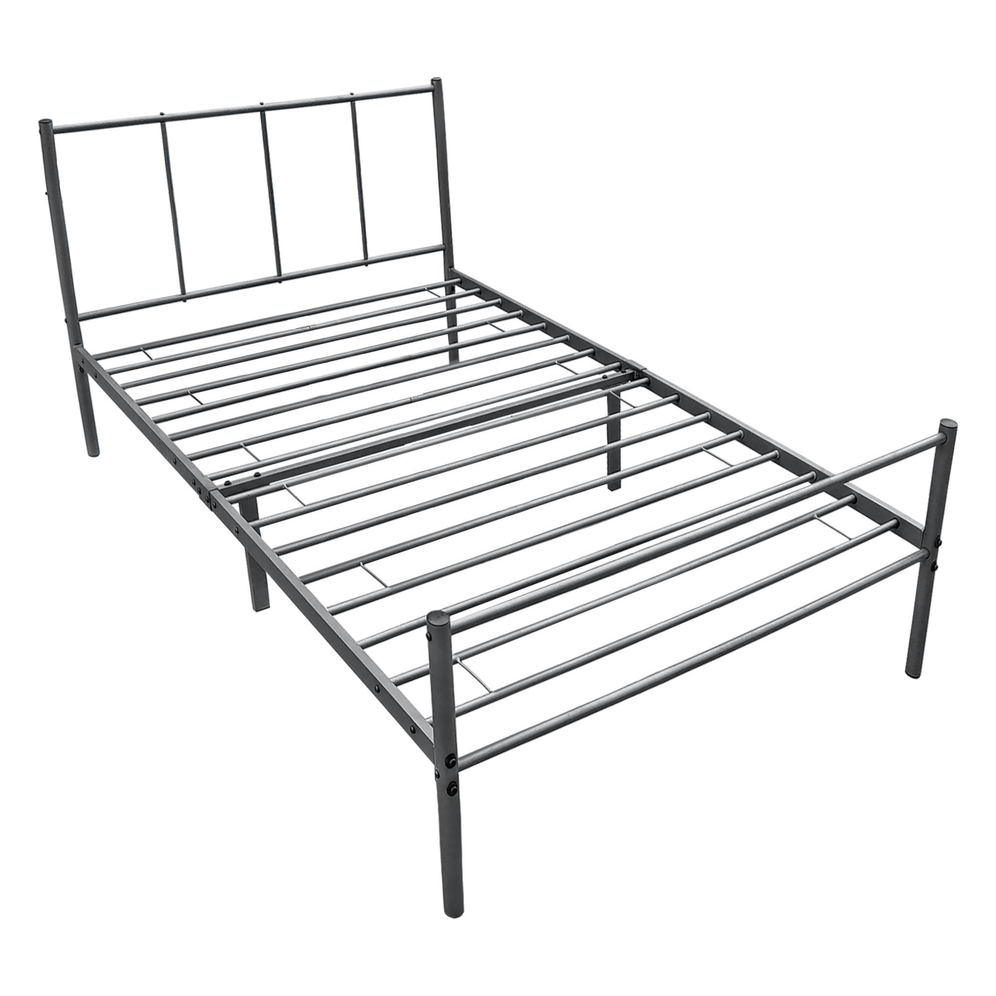 en.casa Metallbett, »Laos« Bettgestell Stahlrahmen 90x200 günstig online kaufen
