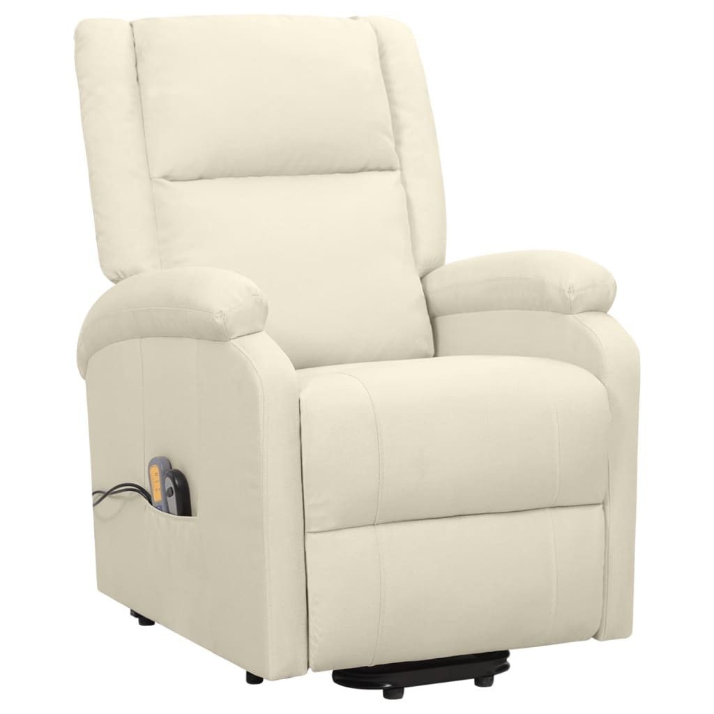 vidaXL Massagesessel Massagesessel mit Aufstehhilfe Creme günstig online kaufen