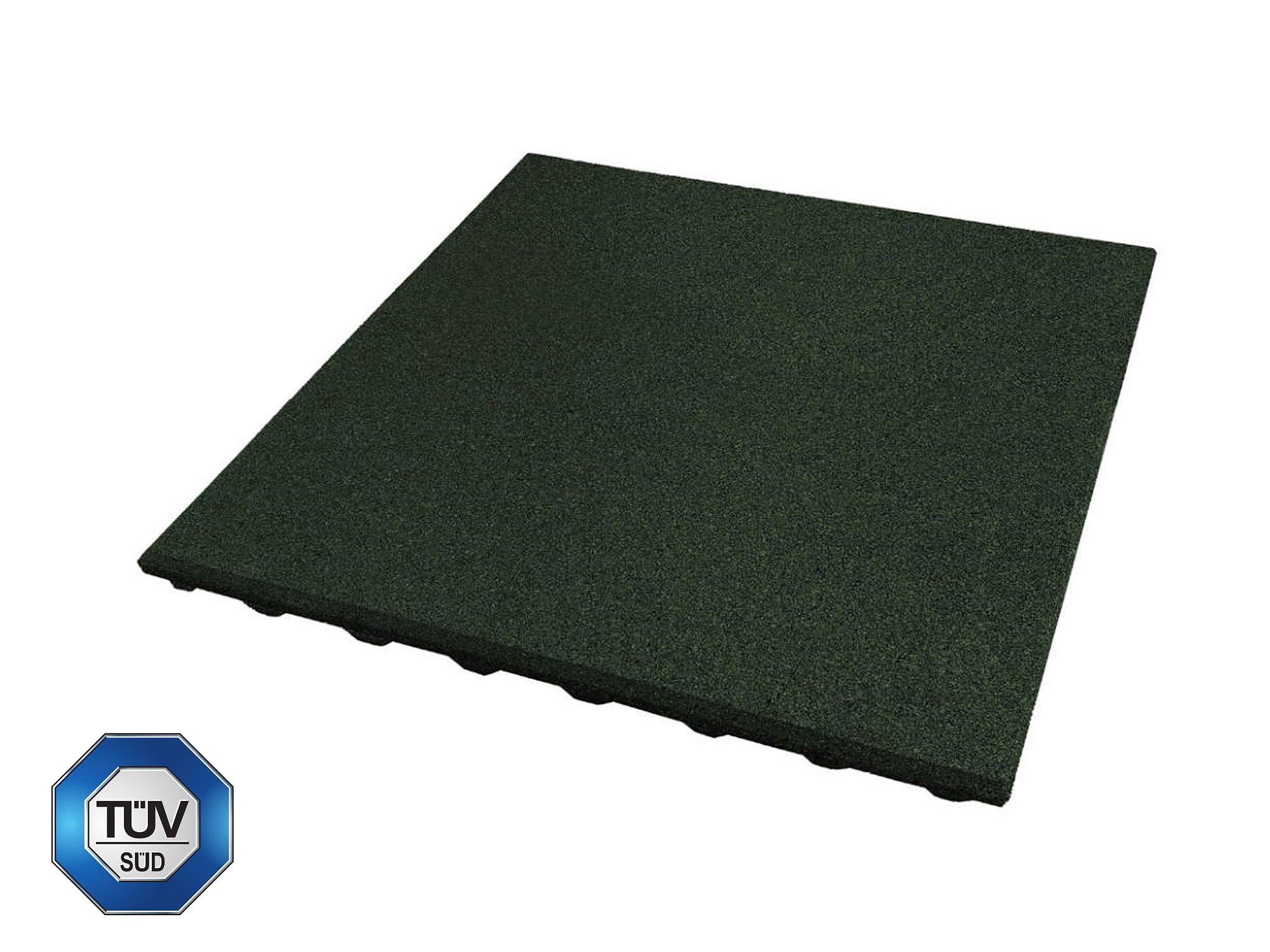 HPFloor Bodenschutzmatte Fallschutzmatte 50x50 cm 43 mm stark