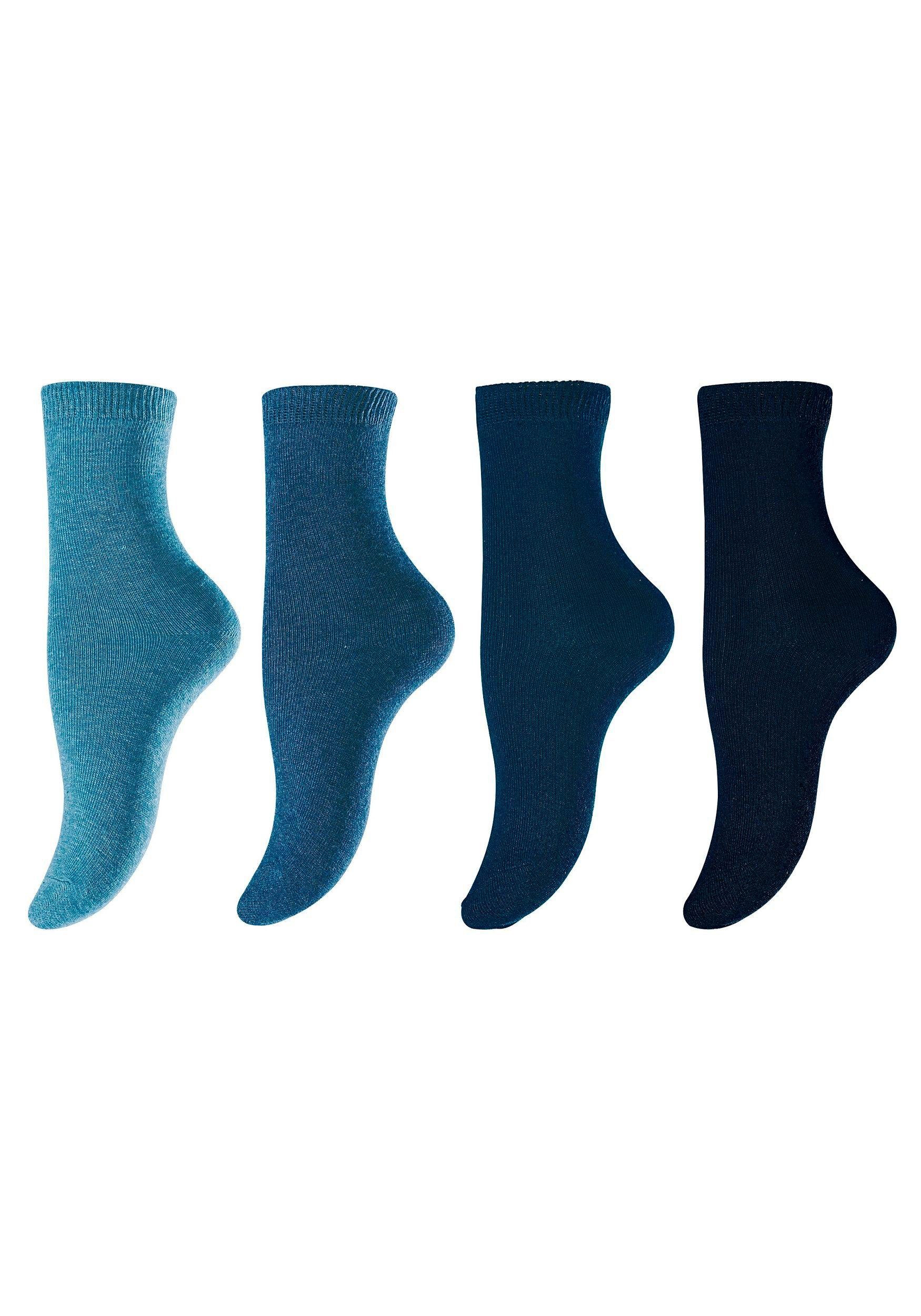 H.I.S Socken Fußballsocken, Lustige bunte Kindersocken (Packung, 7-Paar, Gr. 23-26 bis 39-42) mit Wochentagen und Fußballmotiv – Bild 4 von 5