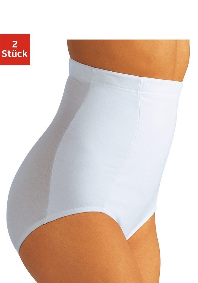 petite fleur Taillenshaper aus elastischer Baumwoll-Qualität, Shape wear, Shaping Slip
