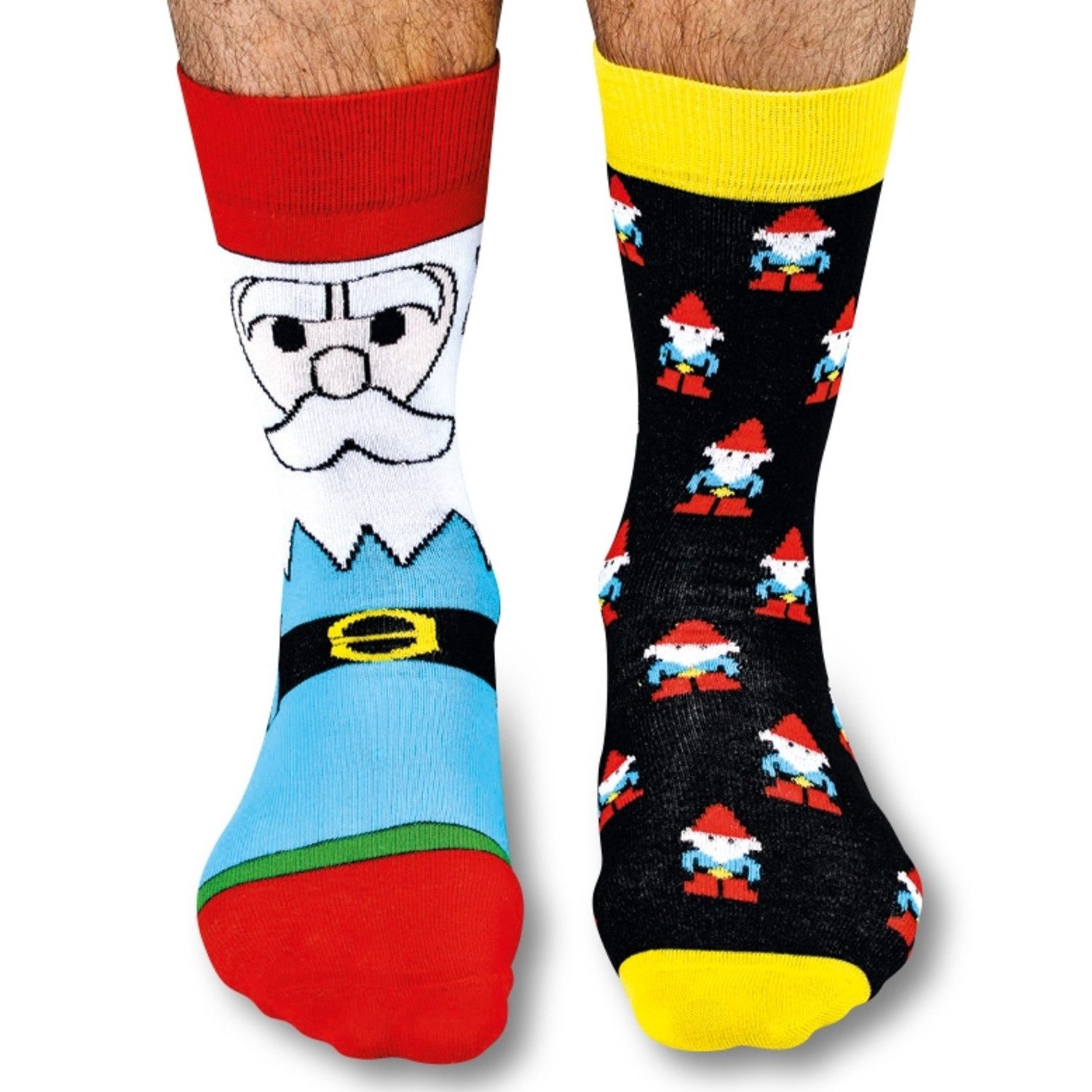 United Oddsocks Freizeitsocken Verrückte Socken Oddsocks Fork It für Männer im 6er Set