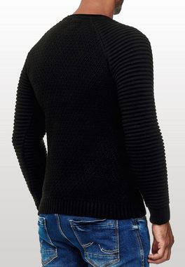 Rusty Neal Strickpullover in modischem Grobstrick-Design