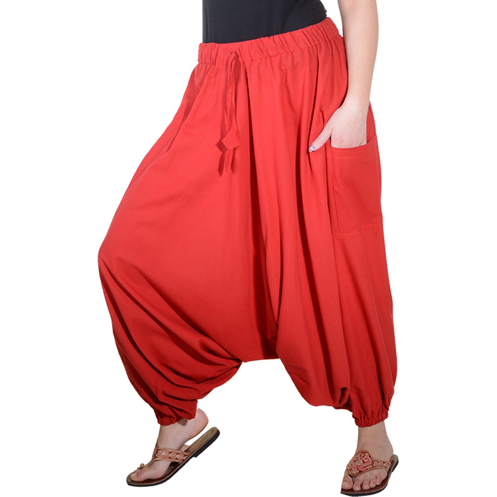 Haremshose KUNST UND MAGIE Orientalische Haremshose one size in vielen Farben