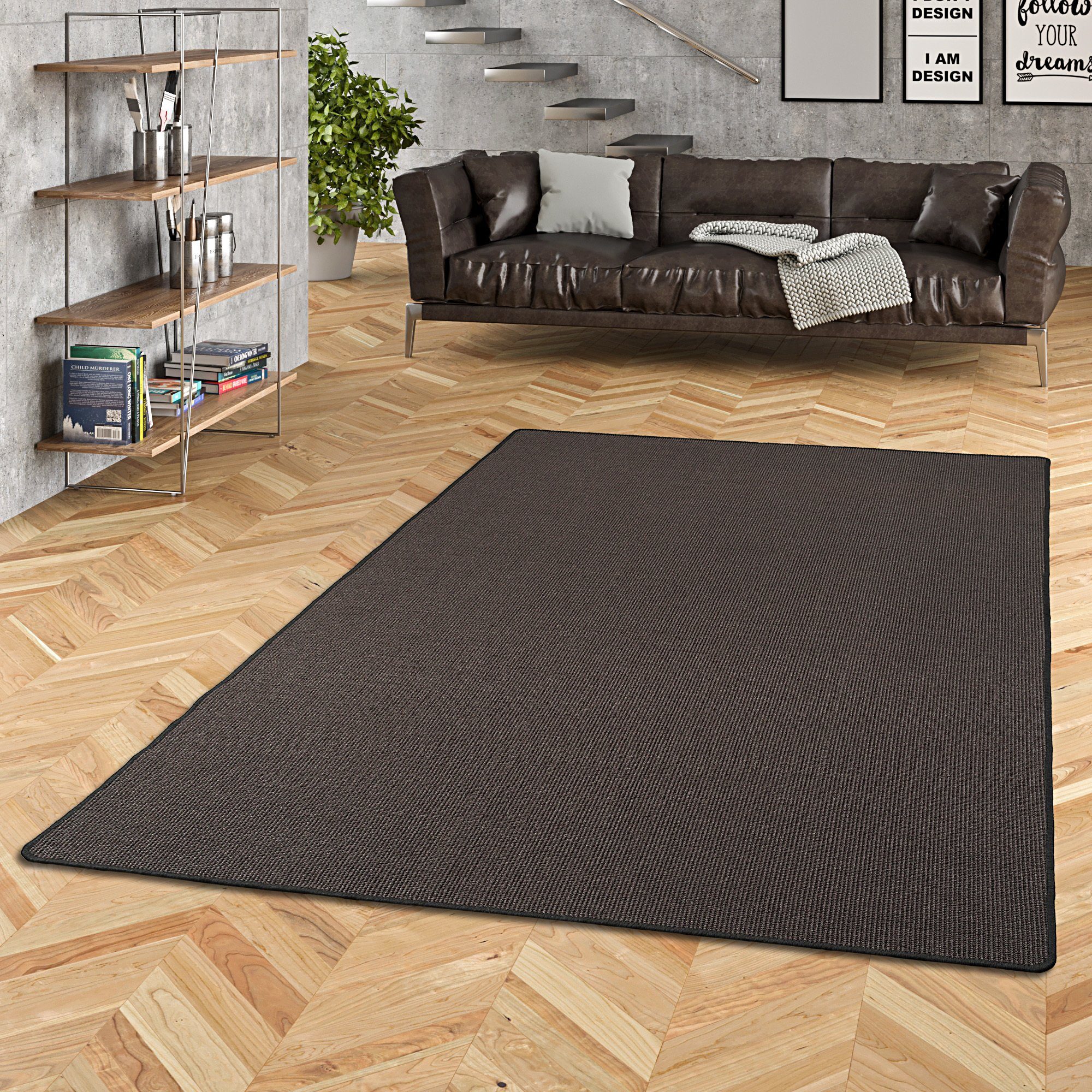 Snapstyle Sisalteppich Sisal Natur Teppich Klassisch, Eckig, Höhe: 6 mm