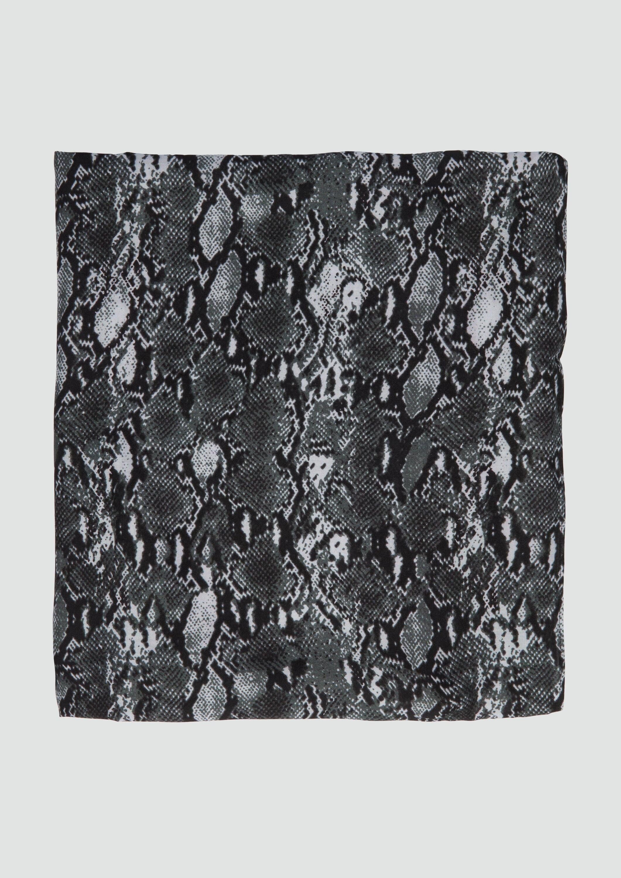 s.Oliver Loop Snood, Loop-Schal mit All-over-Print in Schlangenoptik