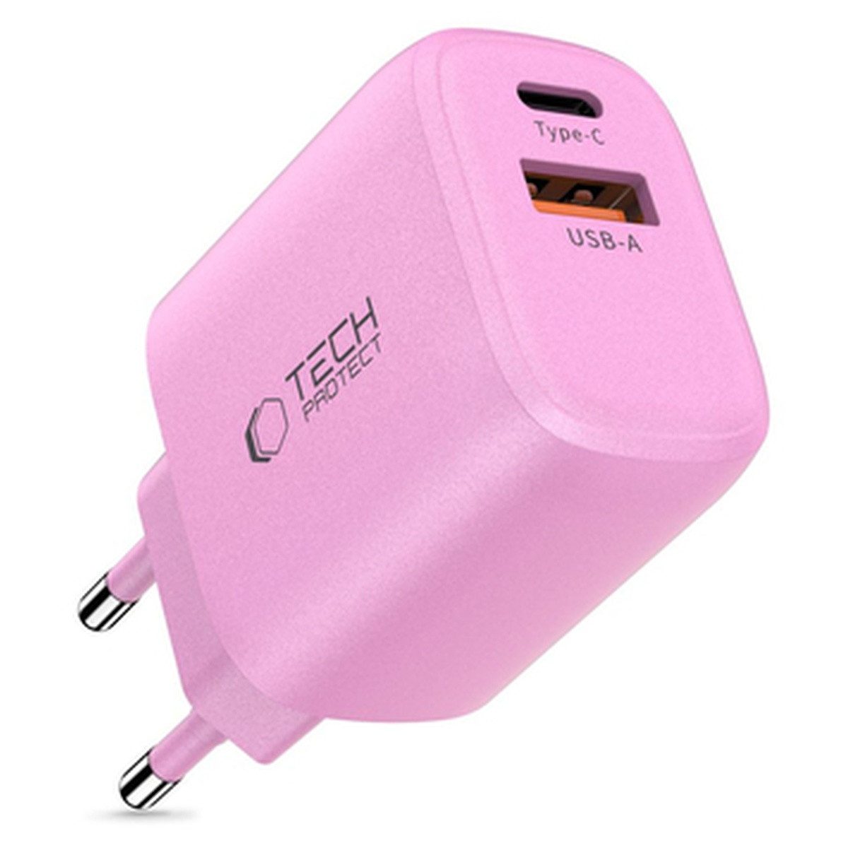 TECH PROTECT Tech Protect NCA20 PD 20 W QC3.0USB-A USB-C WandLadegerät Smartphone-Ladegerät