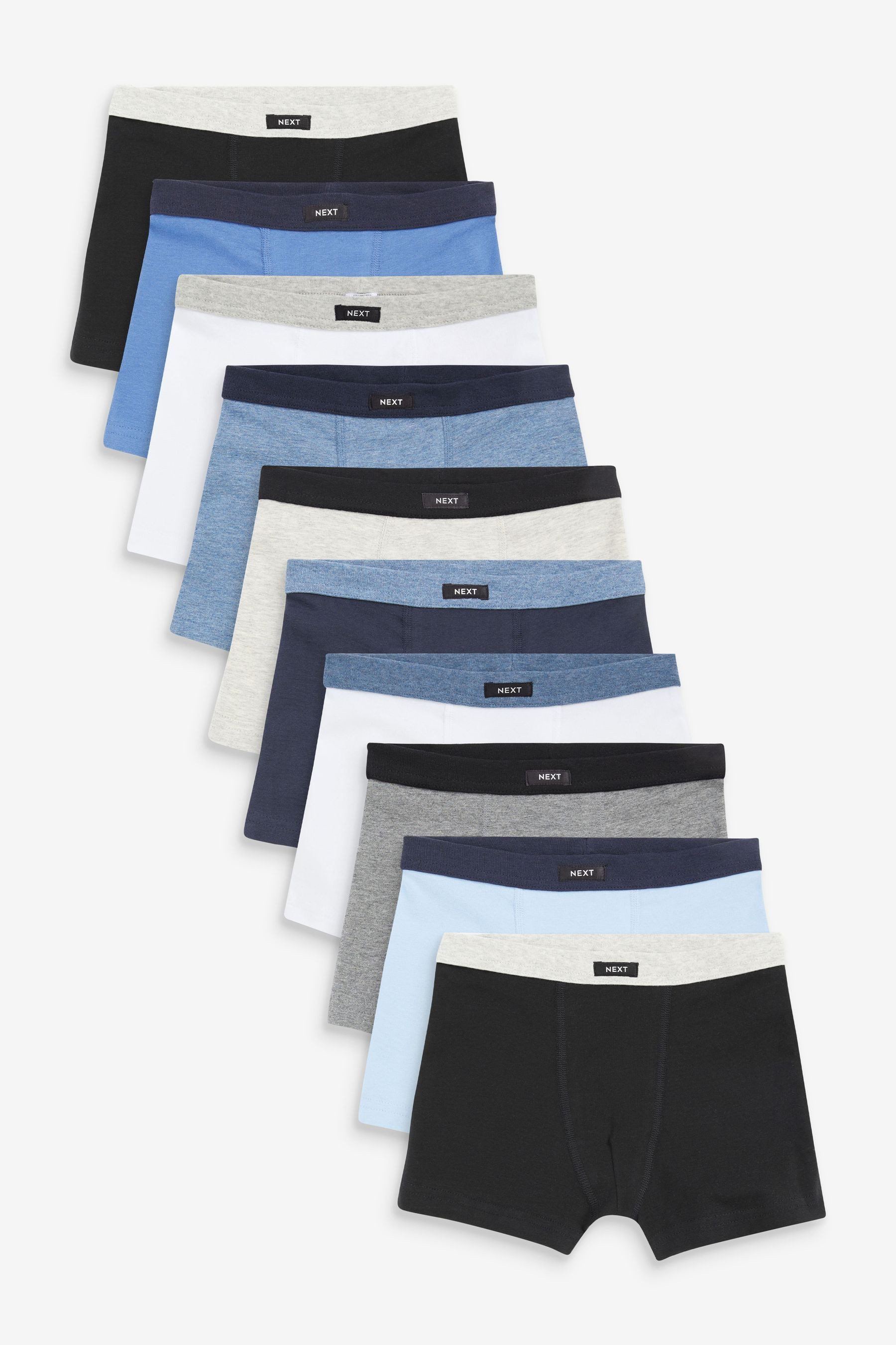 Next Trunk 10er-Pack Boxershorts mit weichem Bund (10-St)