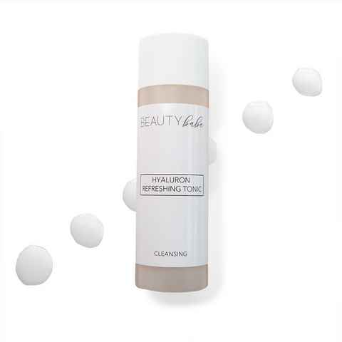 BEAUTY babe Gesichts-Reinigungsfluid Hyaluron Refreshing Tonic, Erfrischt, verfeinert spürbar Deine Poren und glättet Deine Hautoberfläche.