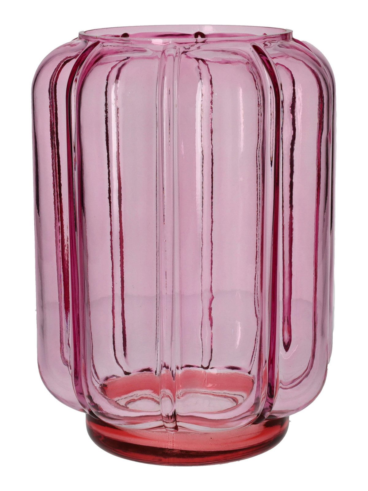 Giftcompany Dekovase Jacquard Vase Wave L rosa 24,5cm (Vasen)