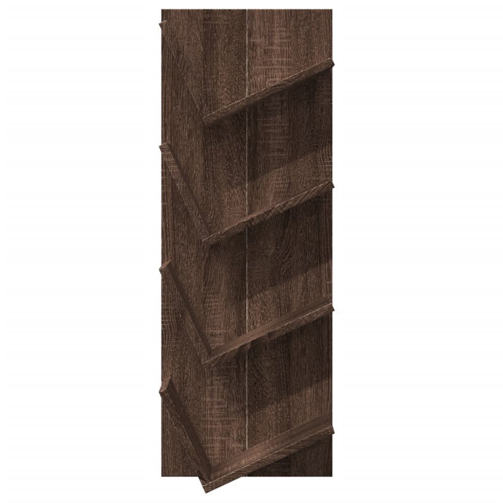 Produktbild von VidaXL Wandregale 4er Set – Braun Eichen-Optik, 100x50x1,5 Cm, Holzwerkstoff, Belastbar Bis 25 Kg Pro Regal