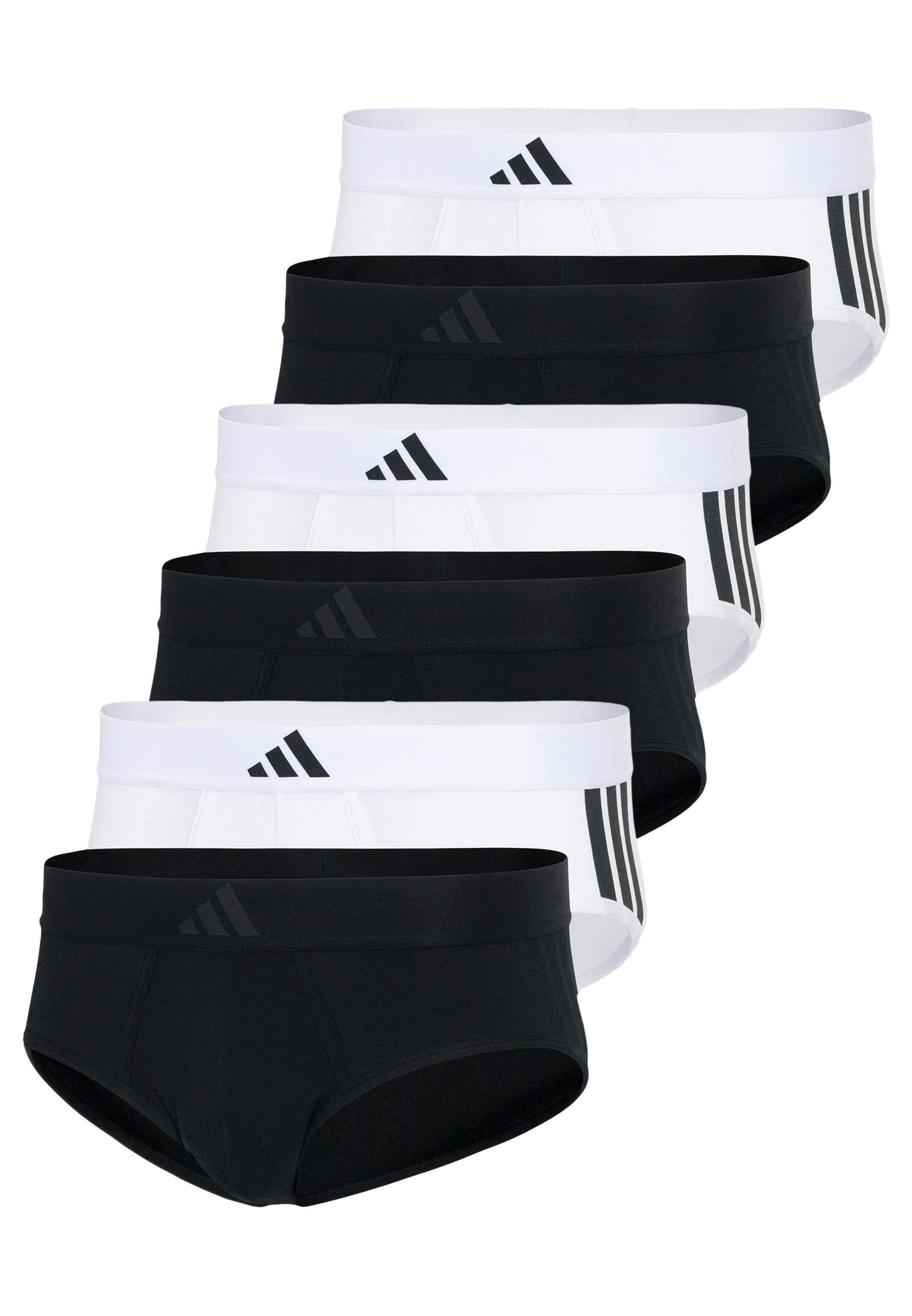 Slip 6er Pack Active Flex Cotton 3 Stripes