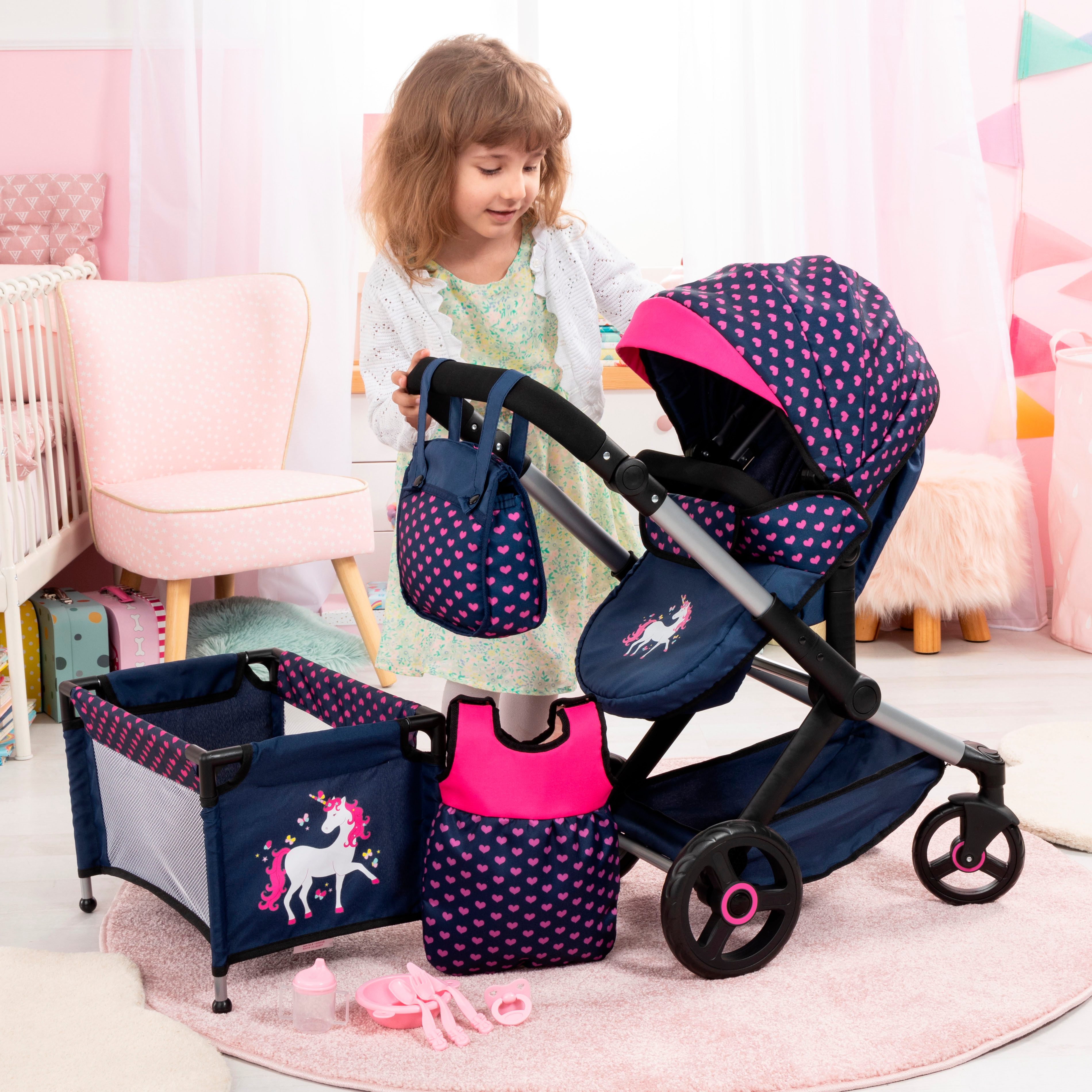 Bayer Kombi-Puppenwagen Xeo – Bild 5 von 5