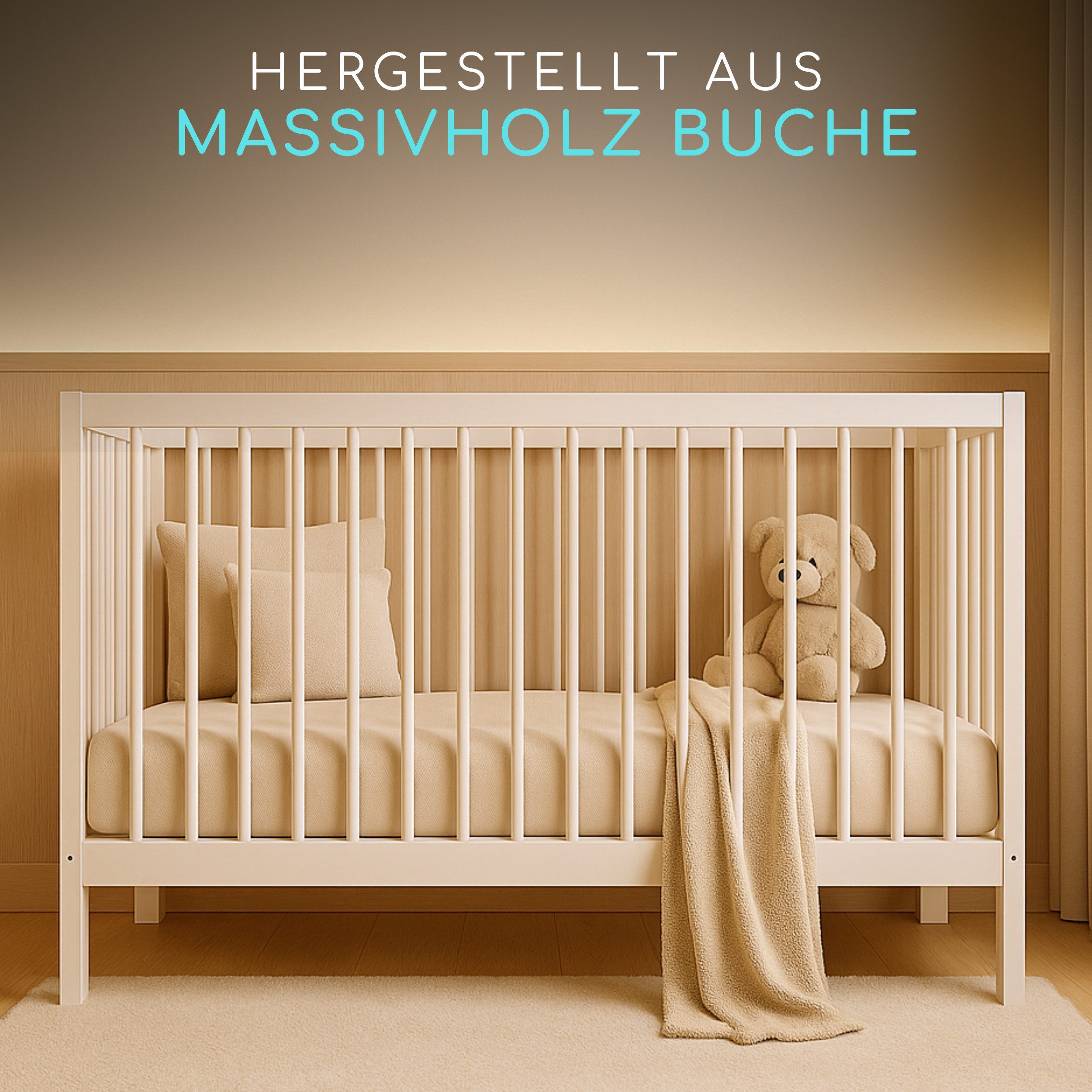 Alavya Home® Babybett TOBI I Das günstig online kaufen