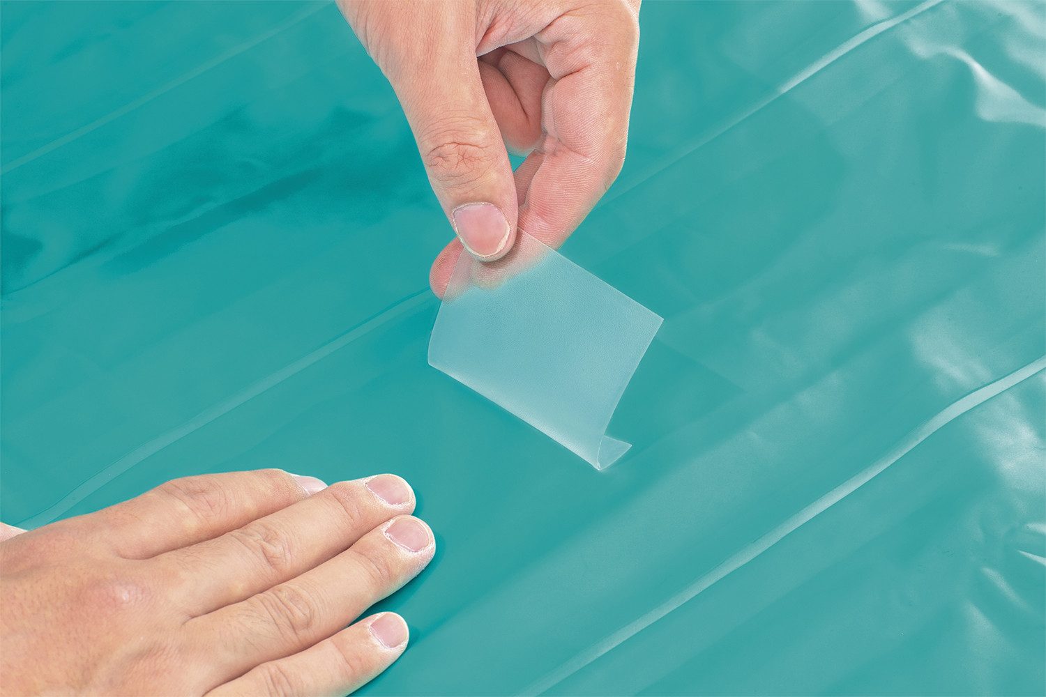 Bestway Reparatur-Set Selbstklebende Reparaturflicken 6,5 x 6,5 cm, 10 Stück