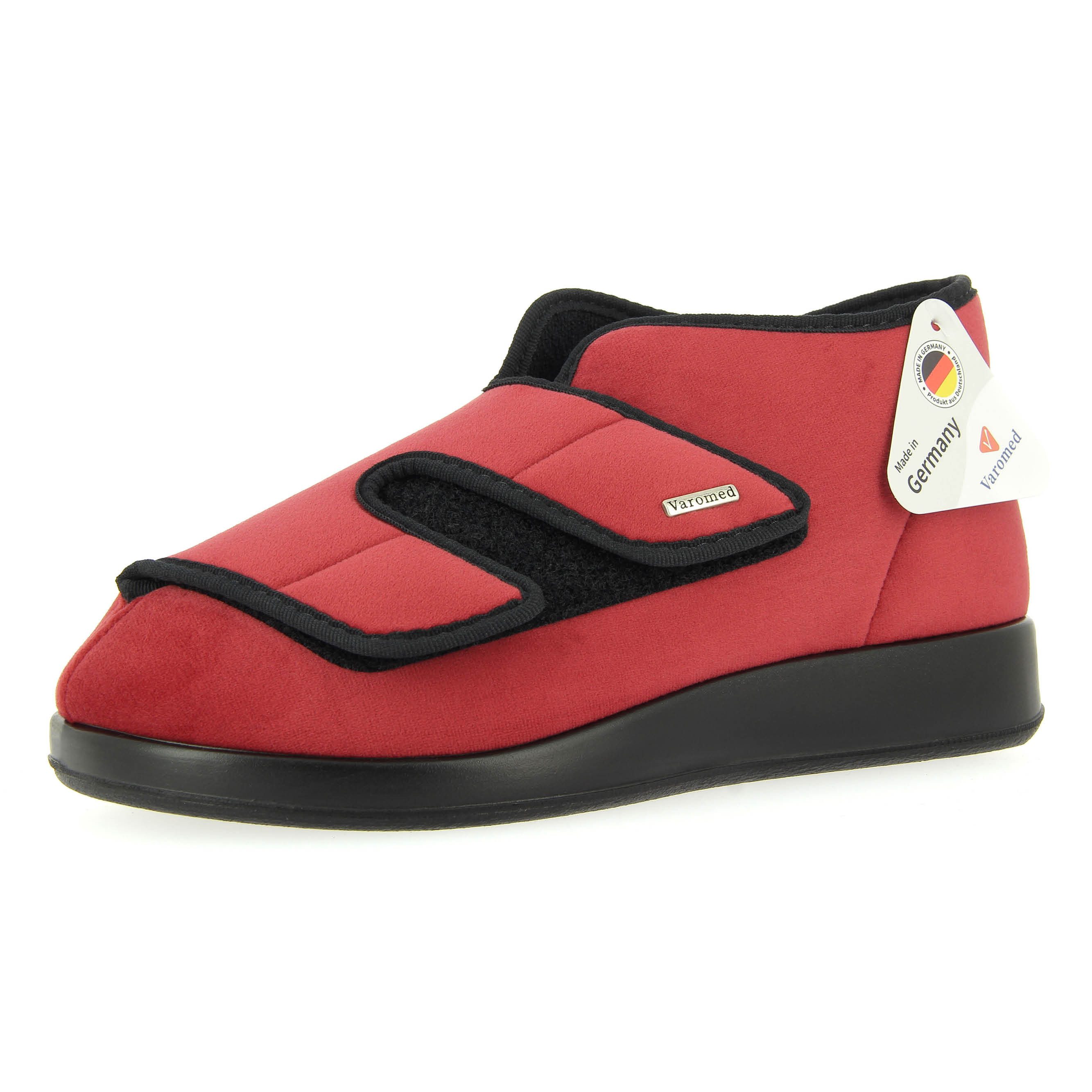 VAROMED Genua Verbands- & Komfortschuh Weite L mit Klett Hausschuh