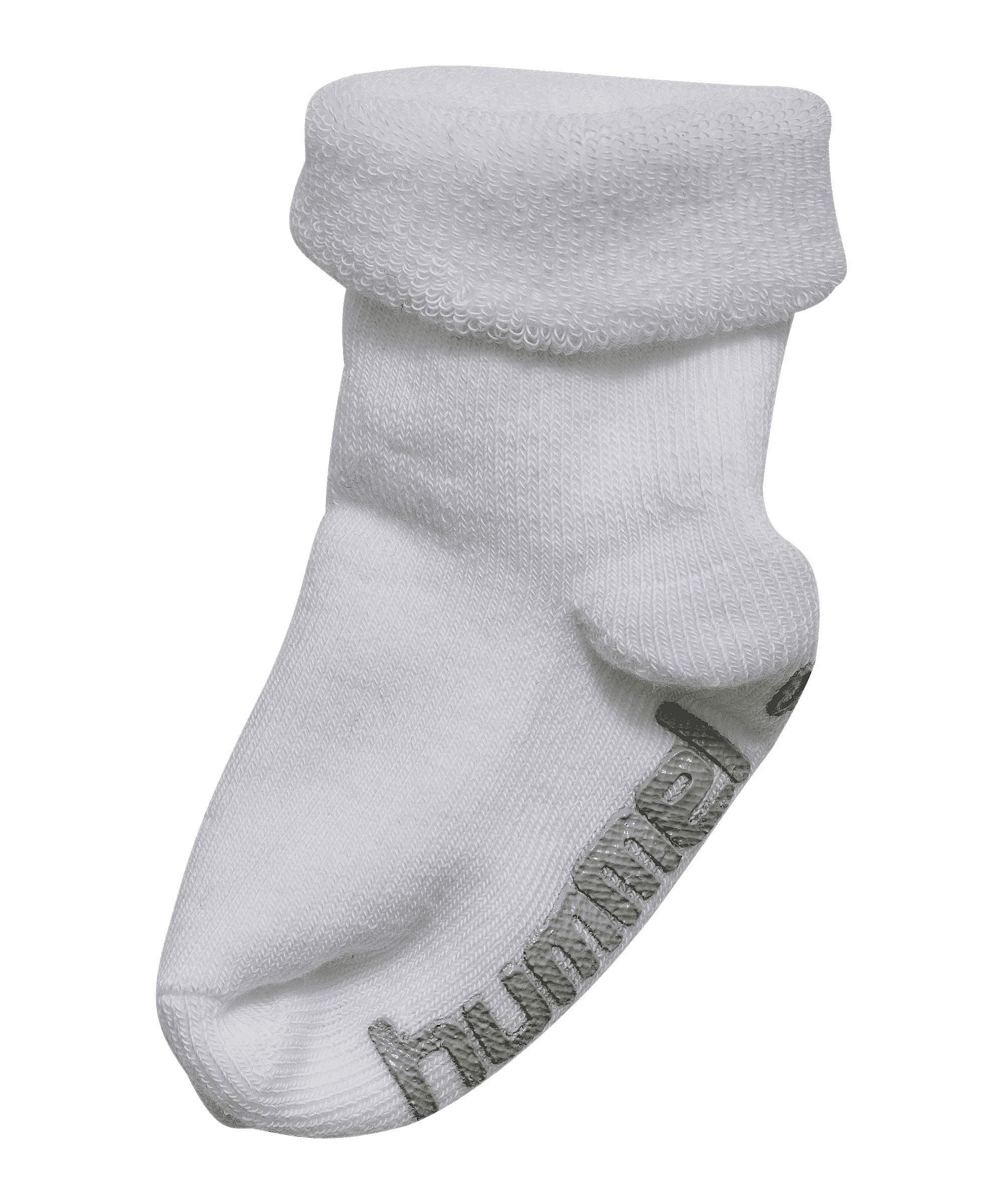 hummel Freizeitsocken Hummel Mini Non Slip 3-Pack Socken Kids Weiß Baumwolle
