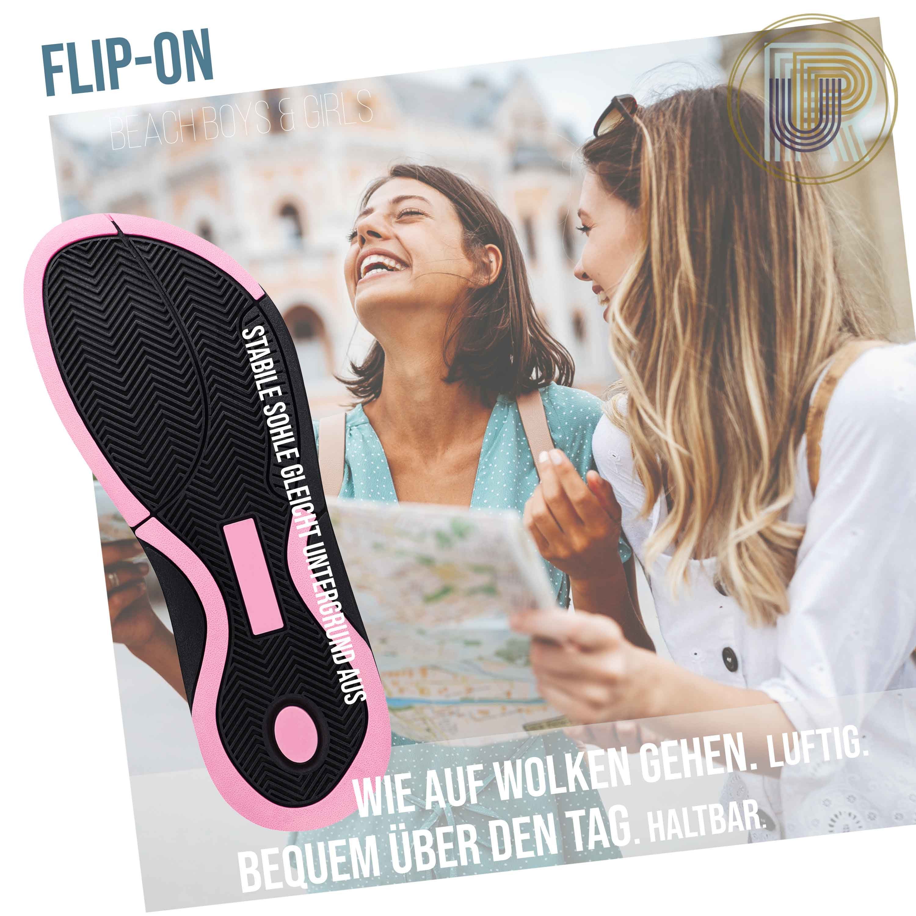 Ultrapower Flip-On Zehentrenner – Leichtes Modell mit Struktur & Halt Zehentrenner (Rutschfeste Laufsohle mit Struktur Gr. 40, Flip Flops Komfort und Stil) Strukturierte Sohle mit Halt – ideal für Dusche & Spa