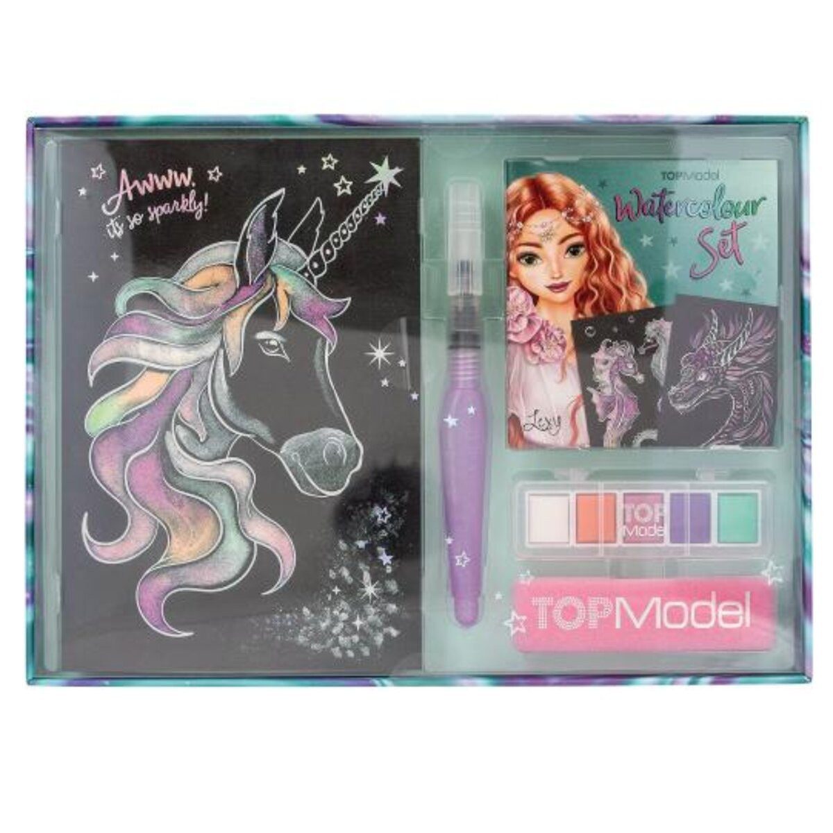 Depesche Kreativset Depesche 13485 TOPModel Metallic Watercolour Set