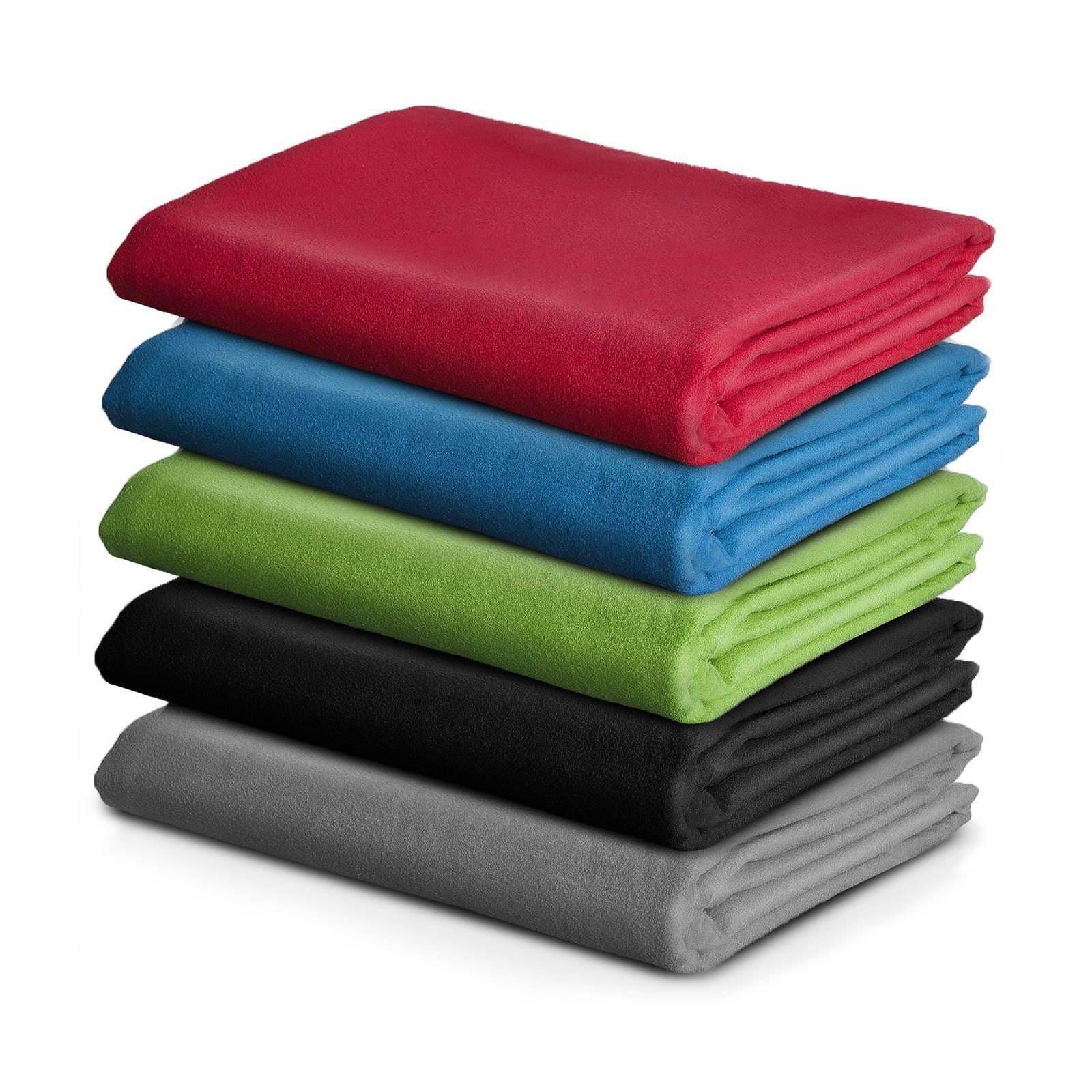 Farben, Fold Rot Karat 80 Dry, Handtuch 5 x Mikrofaser-Handtuch 40 cm