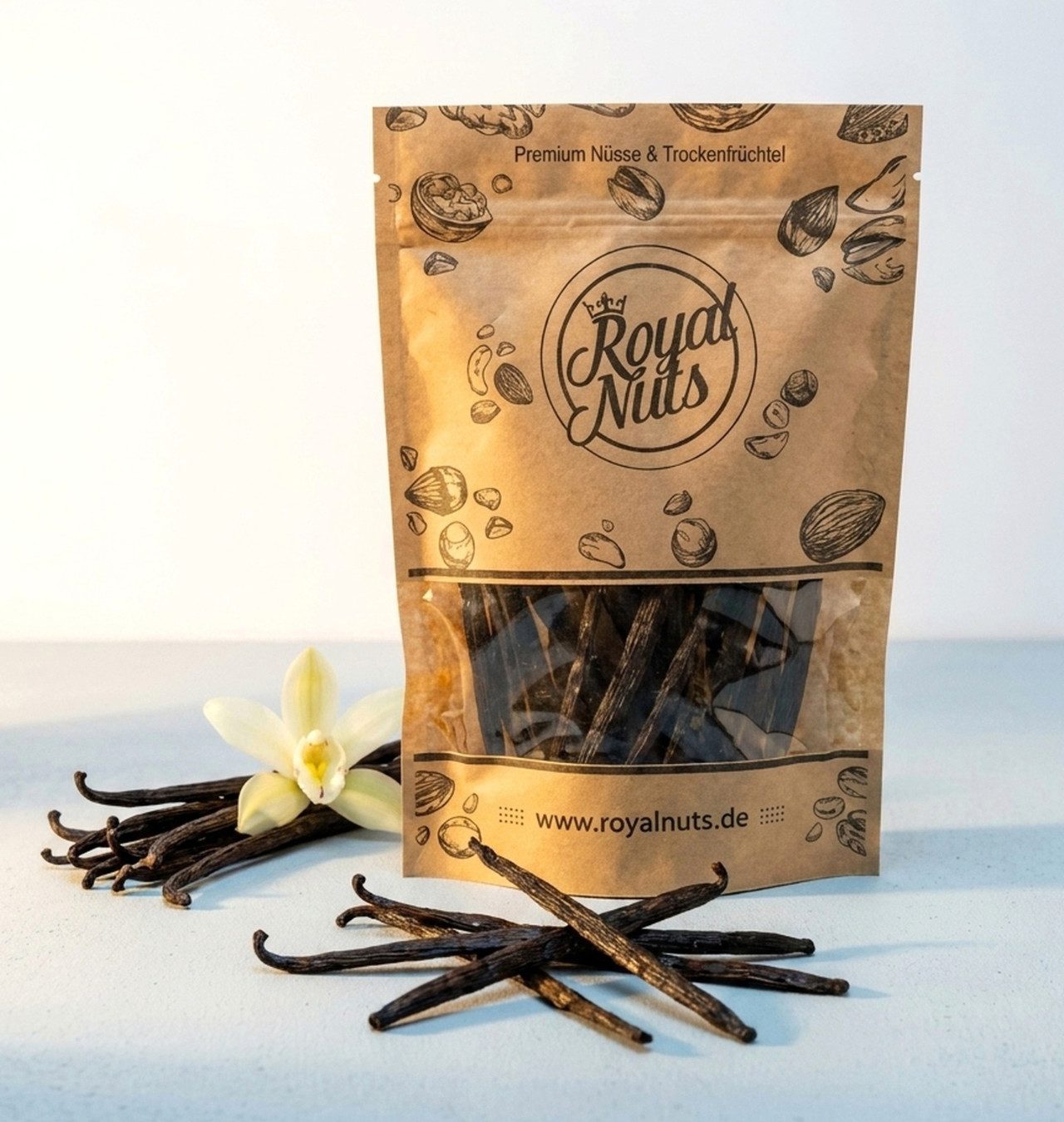 Royalnuts Genuss GmbH Nüsse 18 Stück Vanilleschoten, Royalnuts