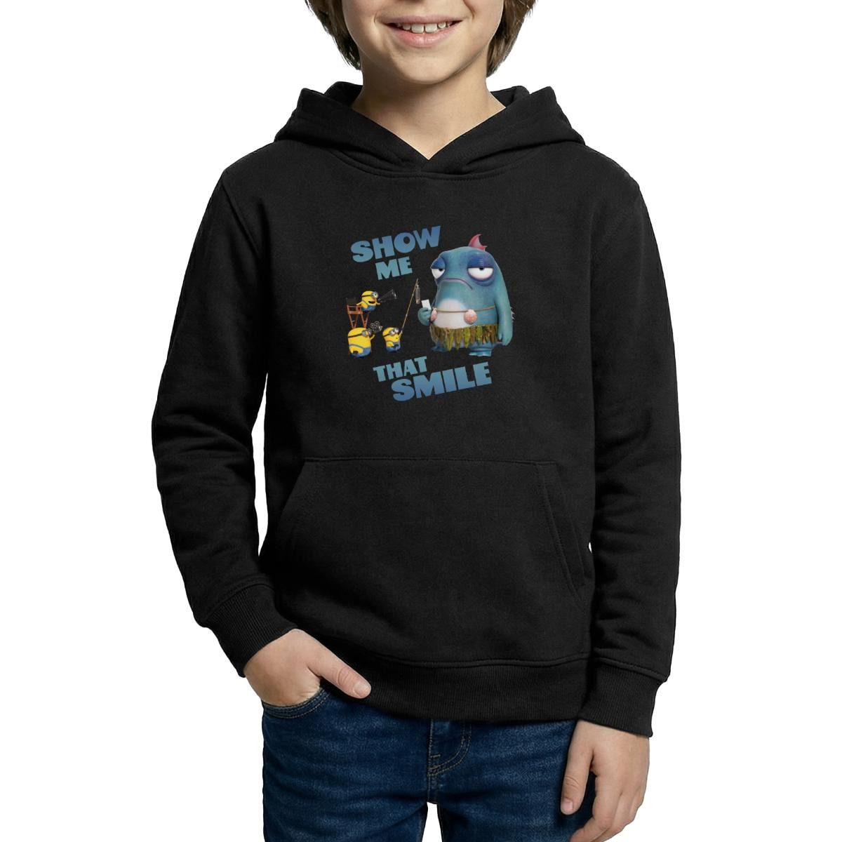 Spreadshirt Hoodie Minions Show Me That Smile Phillip Kinder Hoodie (1-tlg)