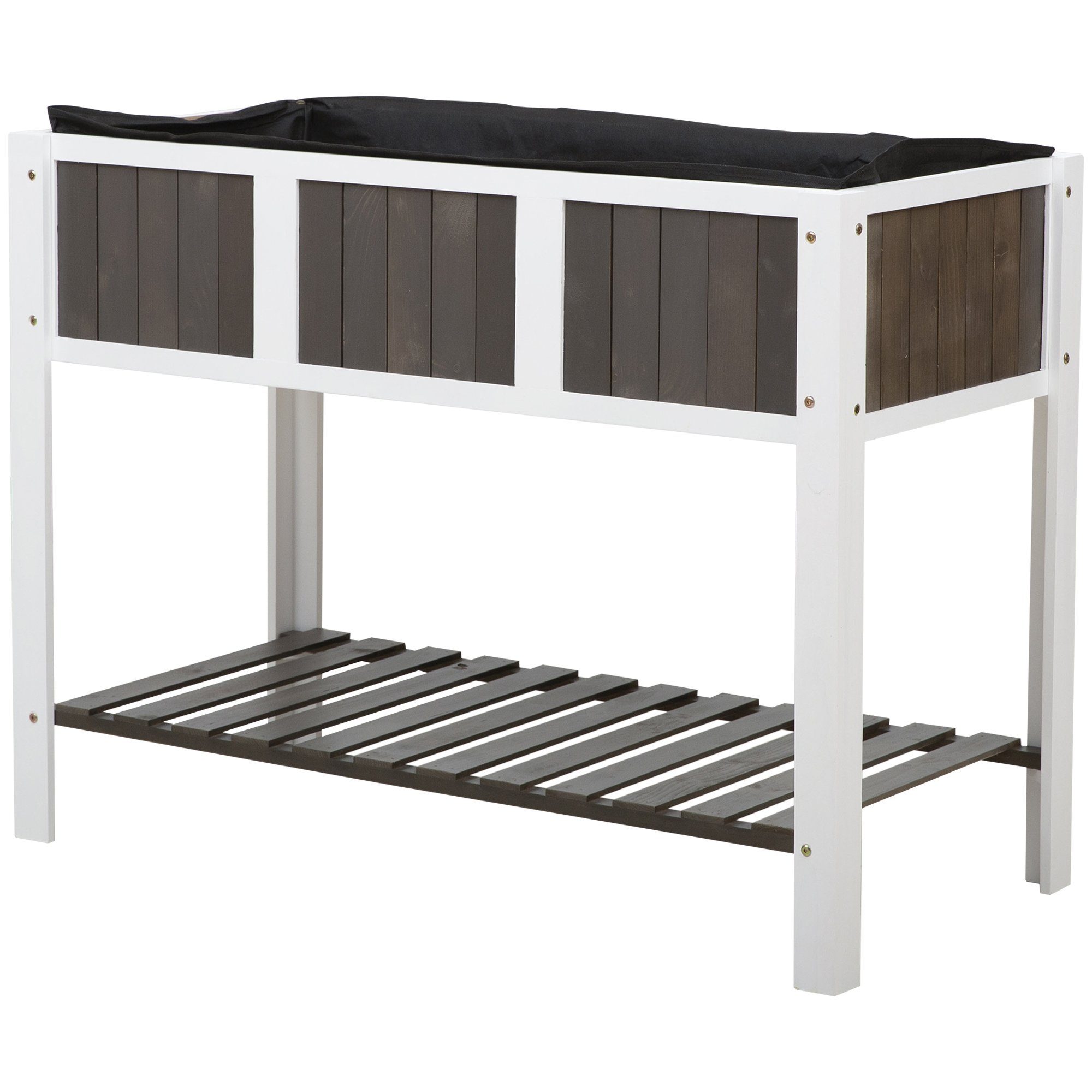 Outsunny Foliengewächshaus Hochbeet