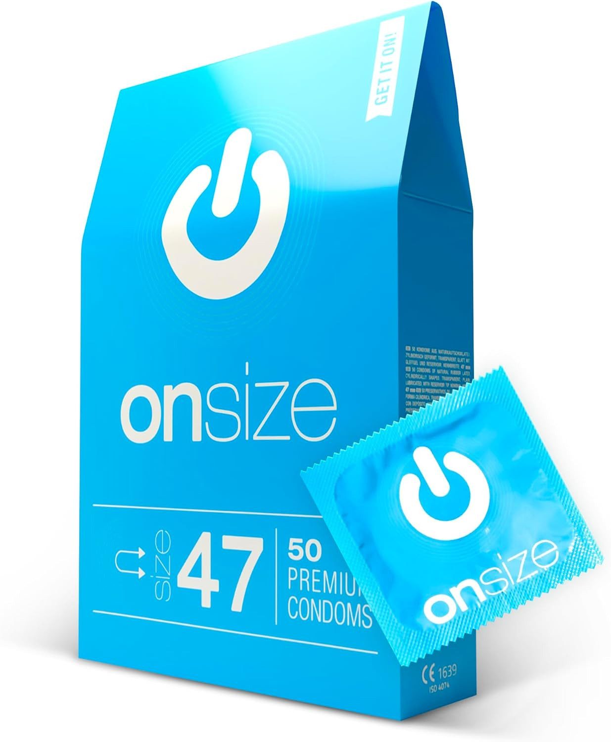 ON Condoms Kondome ONsize verschiedene Größen, perfekte Passform, Moderne Marke, faires Kondom
