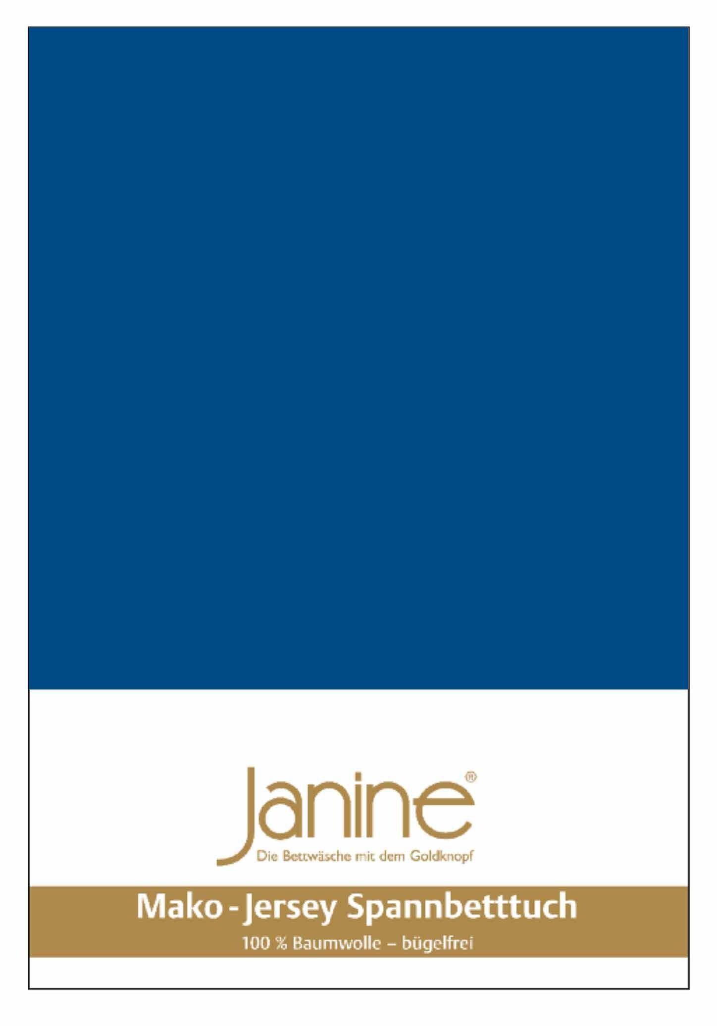 Janine Janine Spannbetttuch Mako-Feinjersey 5007 tabasco (464) Größe:  200x günstig online kaufen