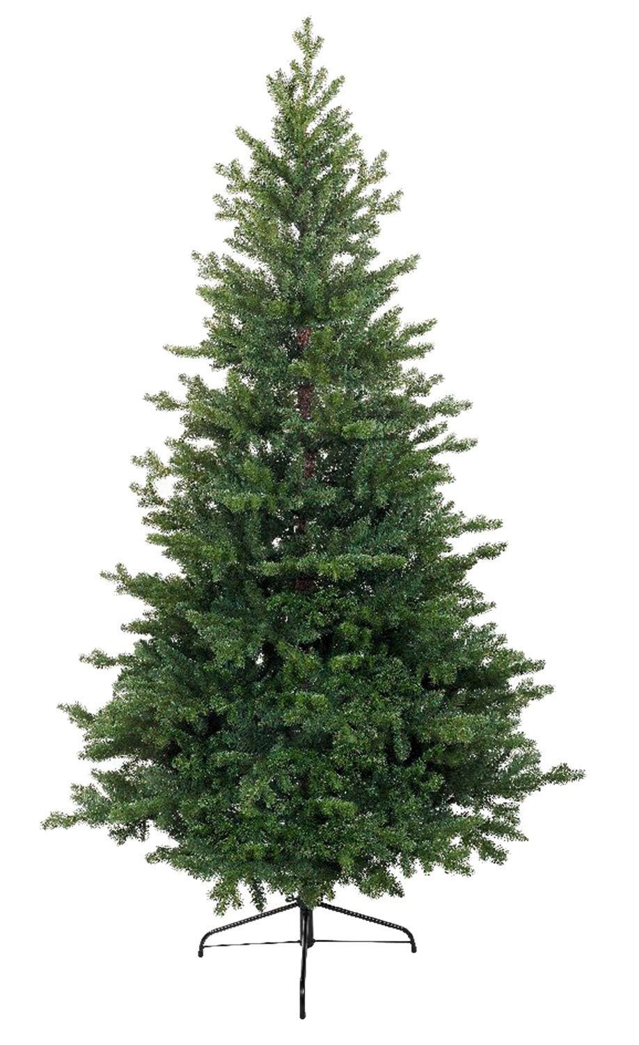 casa NOVA Künstlicher Weihnachtsbaum ALLISON, Grün, Kunststoff, Echtnadel-Optik, Ø 127 x H 210 cm