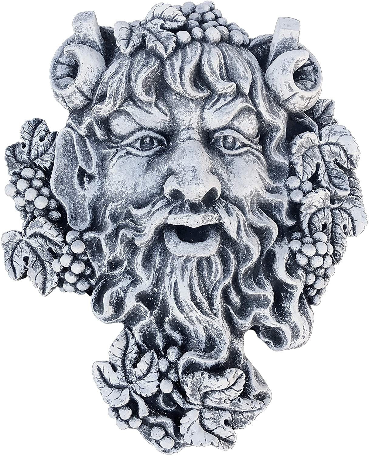 Stone and Style Gartenfigur Frostfeste Steinfigur Waldgeist mit Bart