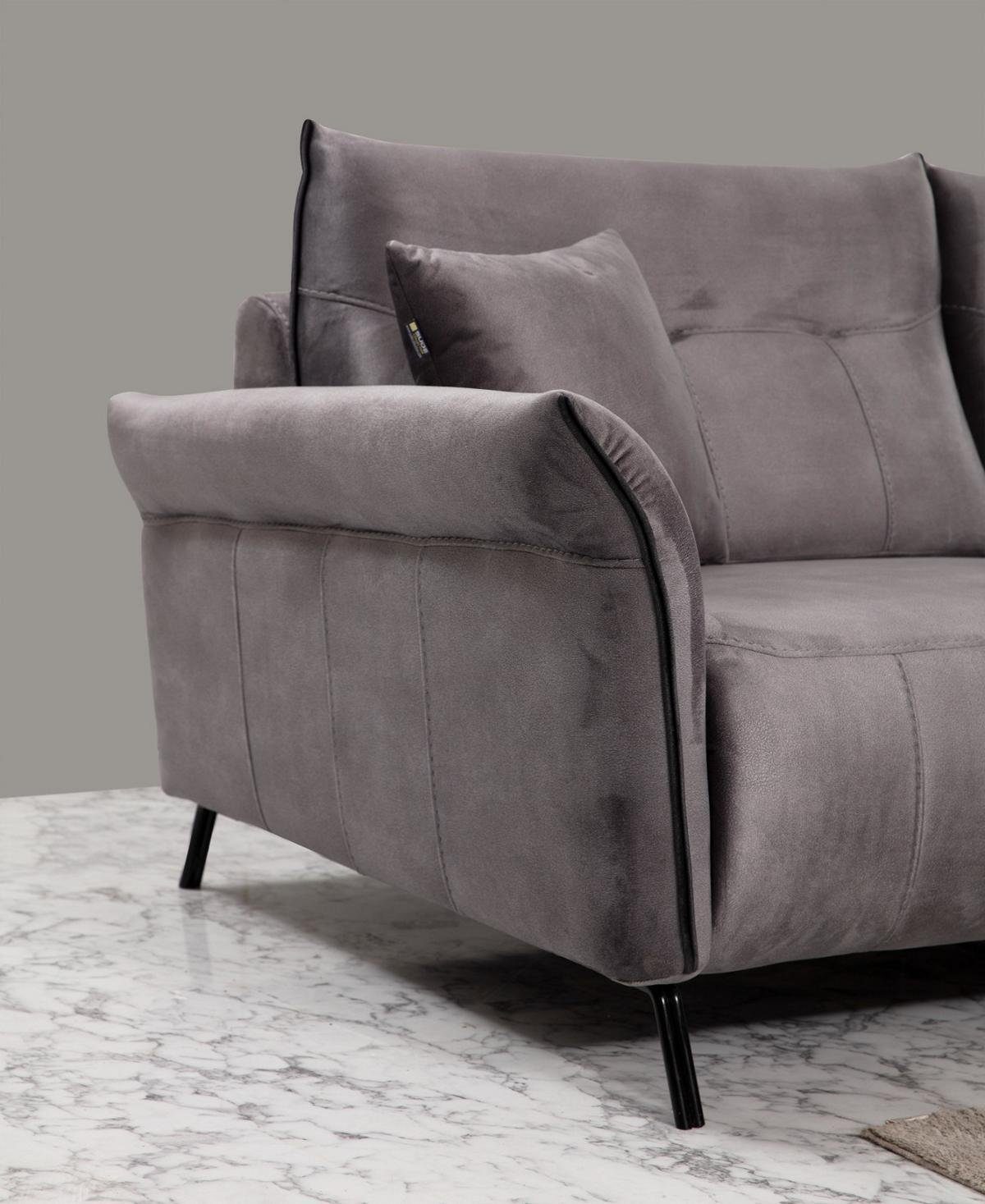 JVmoebel 3-Sitzer Set Wohnzimmer 2x Europa Couch Teile, Modern Sofa Dreisitzer Möbel, 2 in Made