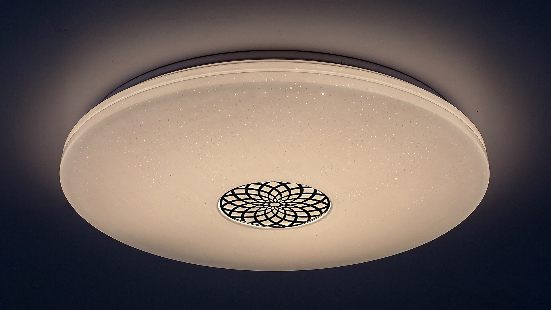 Rabalux LED-Leuchtmittel "Ophelia" 40W, 3000K, 3200lm, silber+weiß, rgb, G, ø600mm, RGB