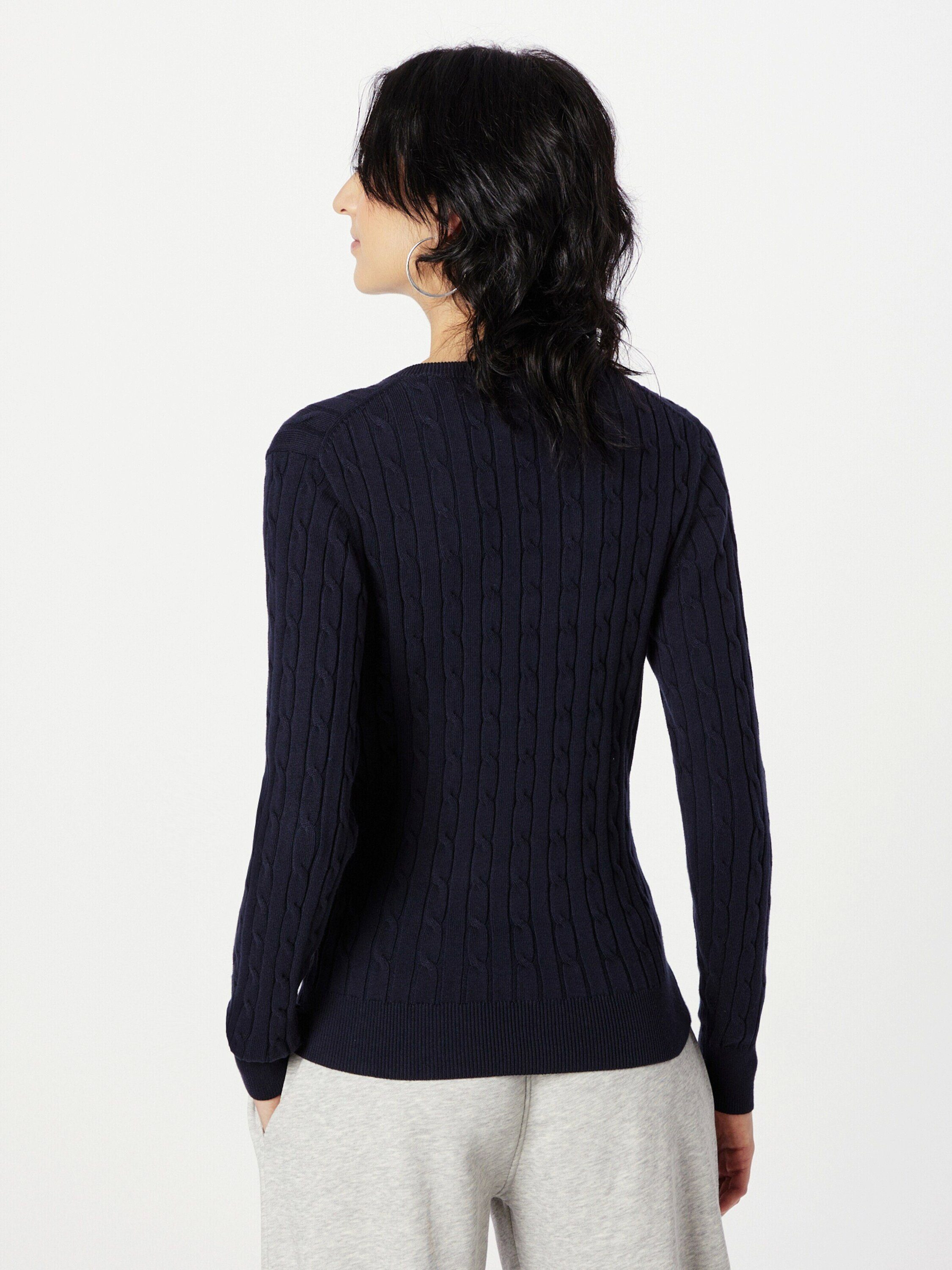 Gant Strickpullover (1-tlg) Stickerei