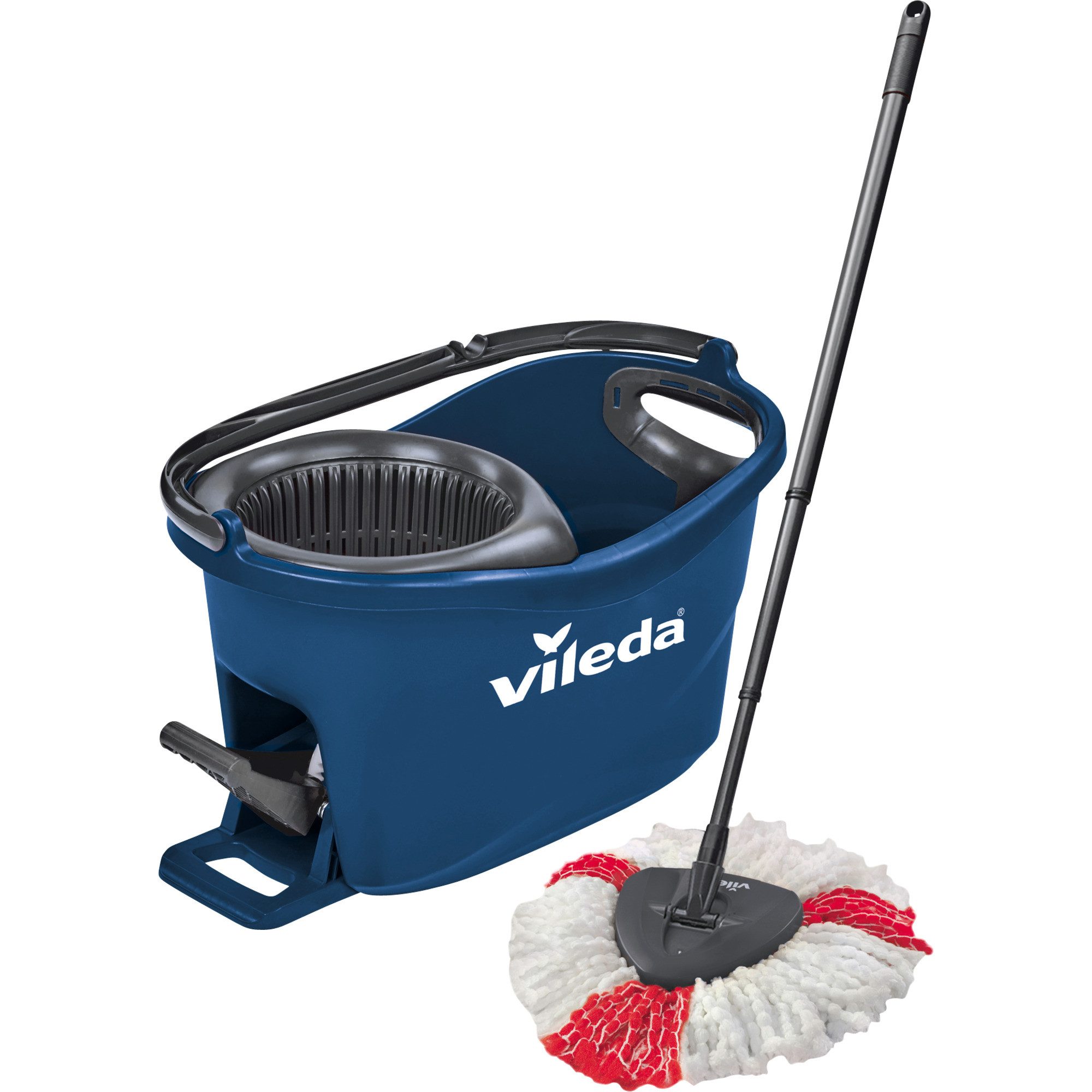 Wischmopp Vileda Wischmop-Set Turbo Easy Wring & Clean Box