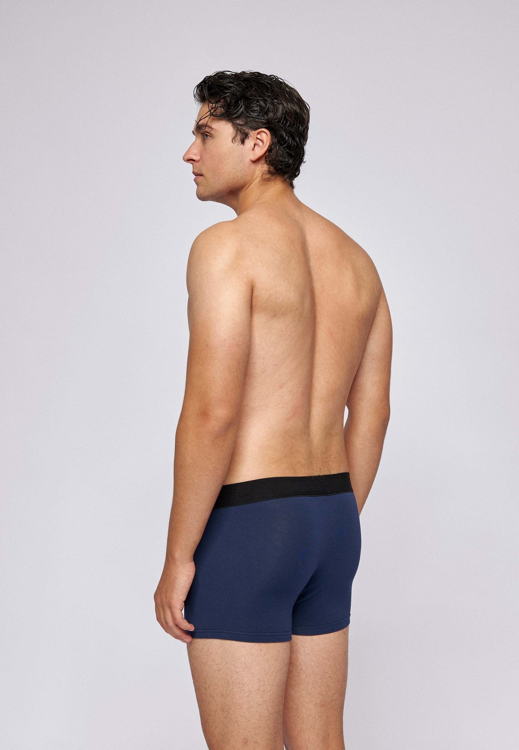 SNOCKS Boxershorts Enge Pants Herren Unterhose (6-St) aus Bio-Baumwolle, ohne kratzenden Zettel