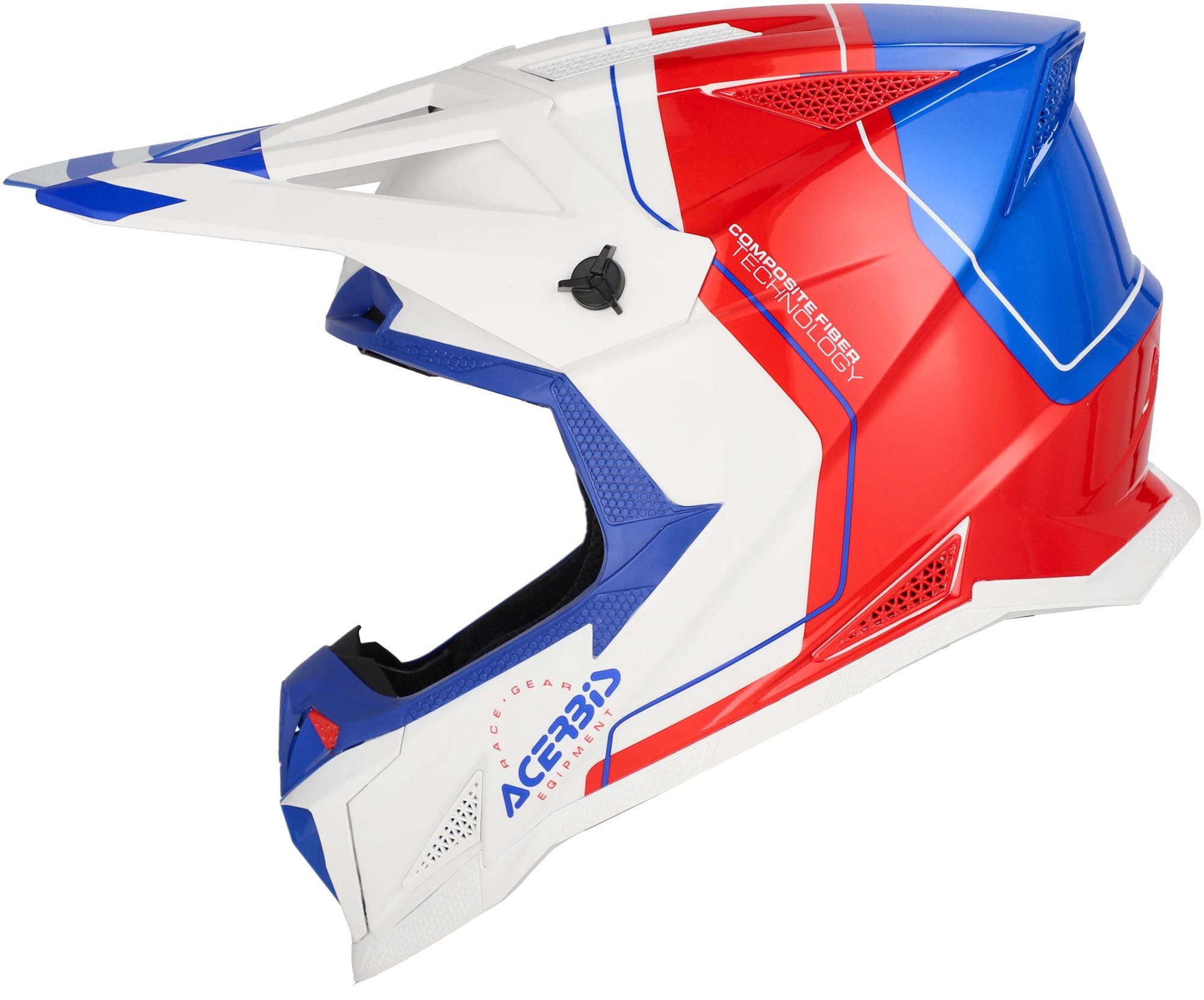 Acerbis Motocrosshelm T711 Graphic Motocross Helm, herausnehmbares Innenfutter