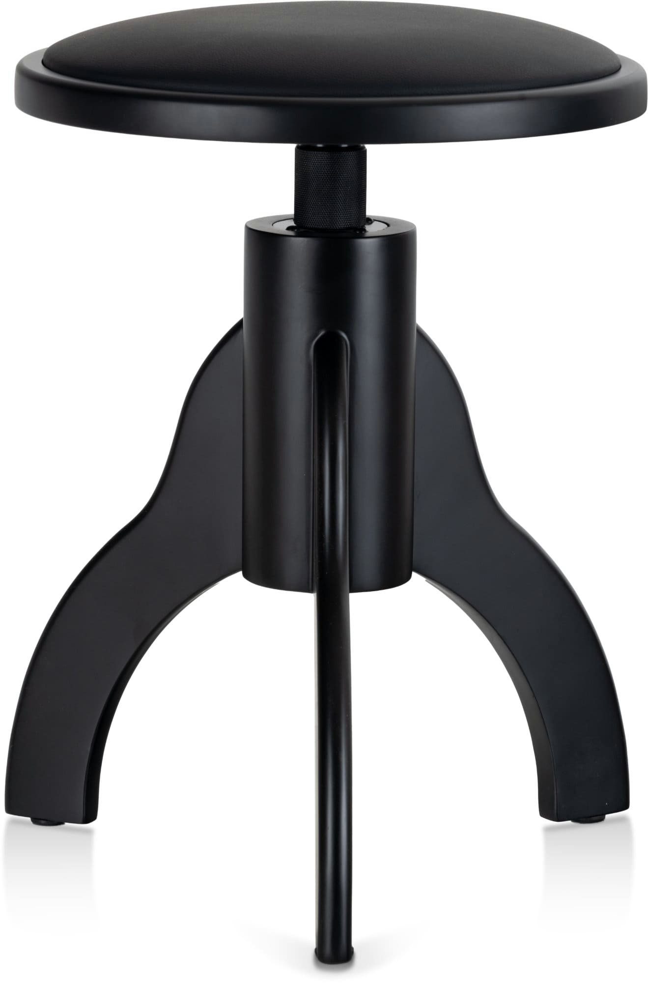 Classic Cantabile Sitzhocker Pianohocker Schwarz Matt - Bequemer Pianohocke günstig online kaufen