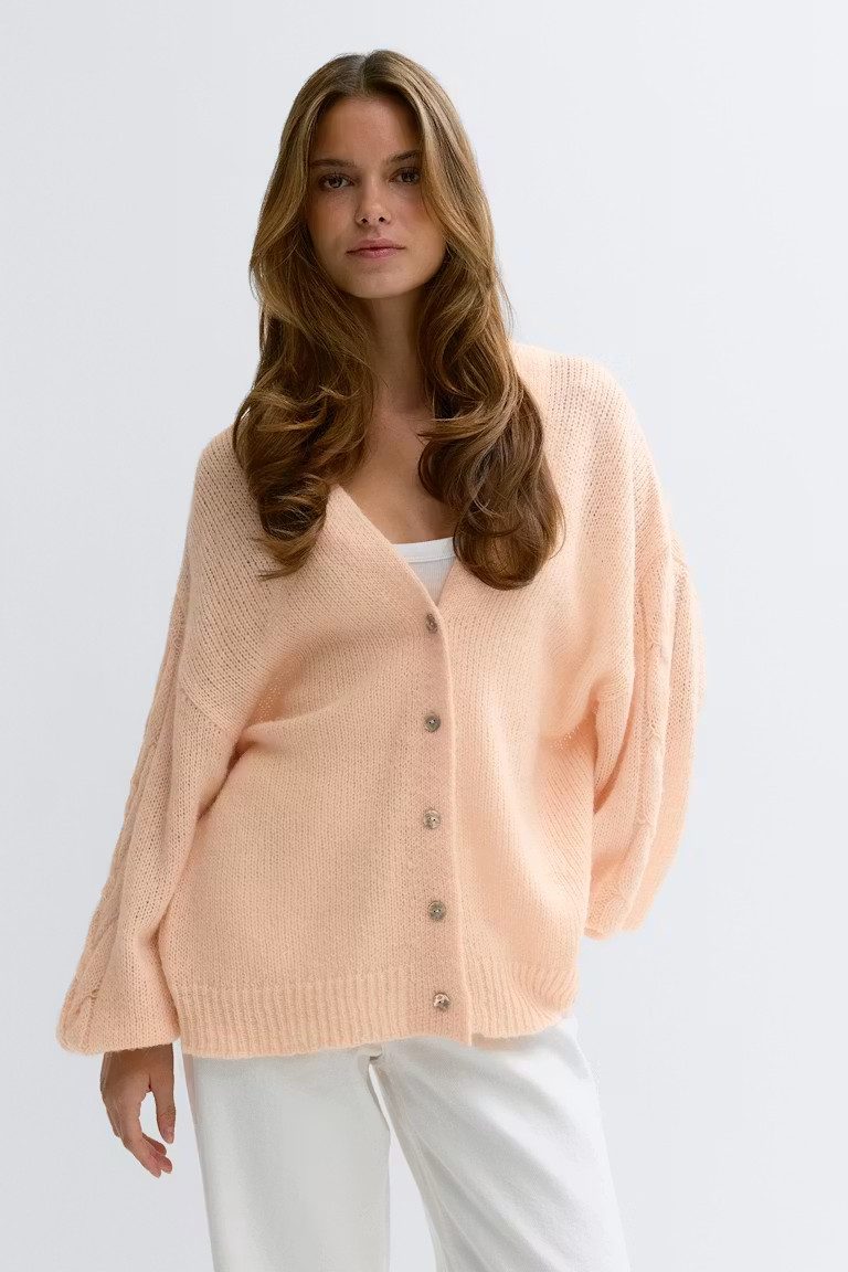 Gina Tricot Strickjacke Chunky knitted cardigan - Oversized Strickjacke - Damen Cardigan