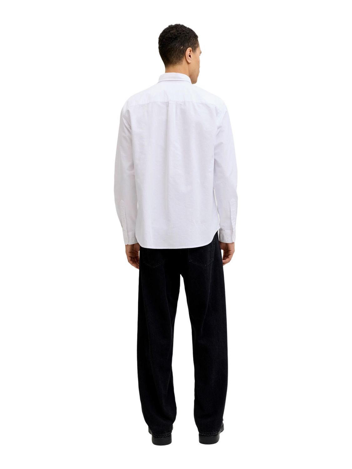 Jack & Jones Langarmhemd JJEHARVEY OXFORD (1-tlg) – Bild 3 von 5