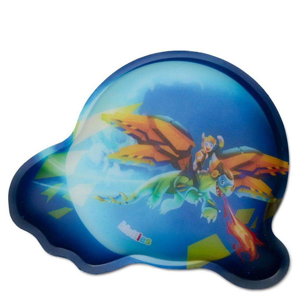 ergobag Schulranzen Zubehör Klettie - Kontur (einzeln) (Drachen)