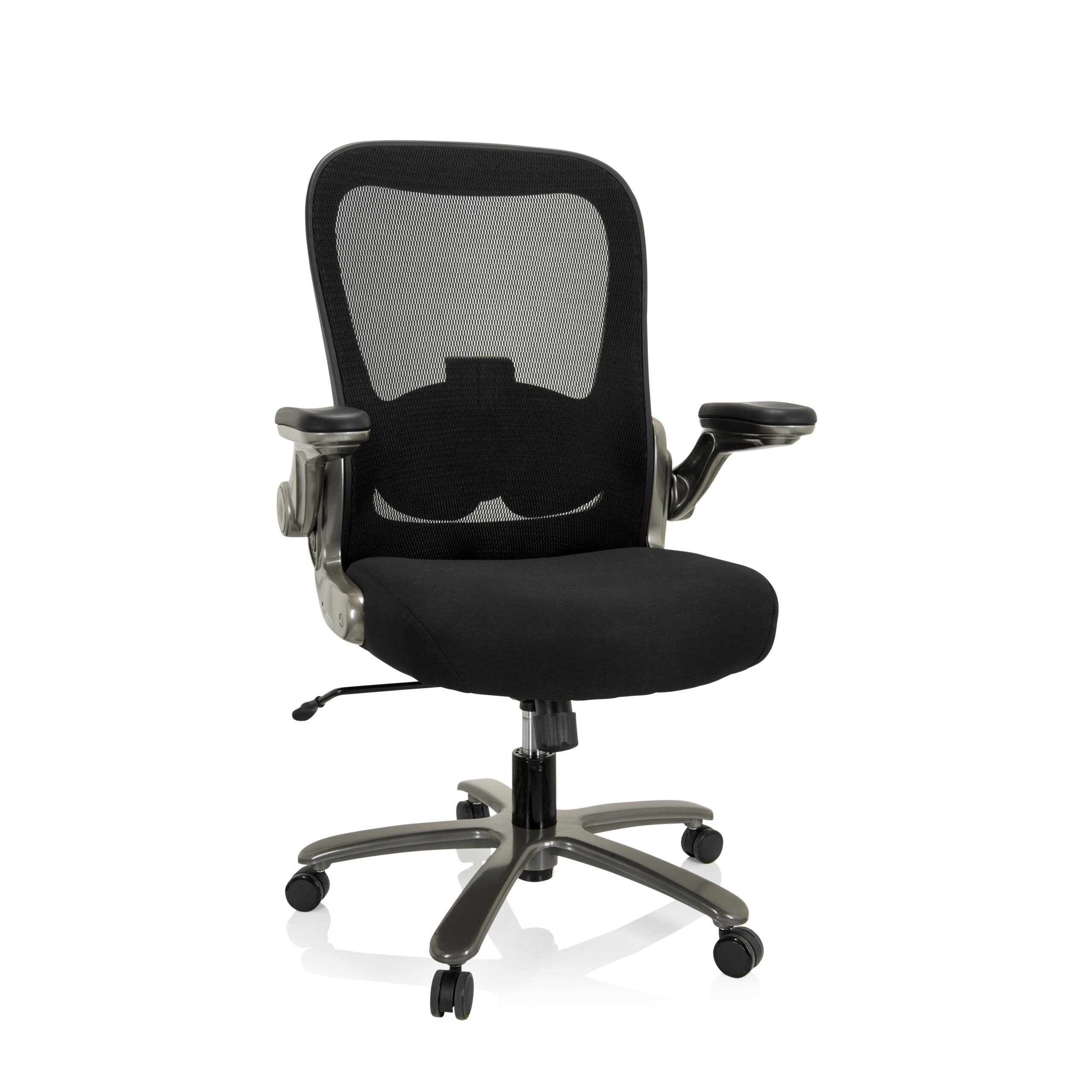 hjh OFFICE Drehstuhl XXL Drehstuhl Instructor T I Stoff / Netzstoff (1 St), XXL Chefsessel Bürostuhl ergonomisch