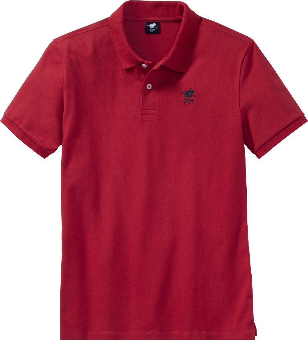 Polo Sylt Poloshirt elegant-sportive Optik in leuchtenden Trendfarben